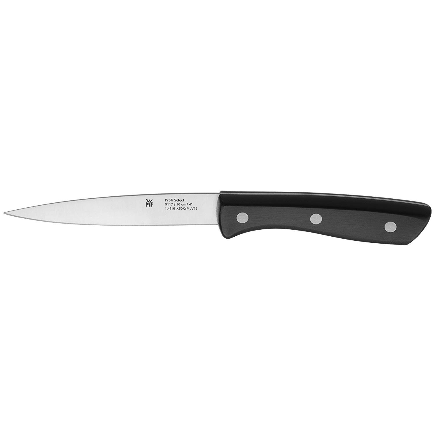 WMF Messerblock ProfiSelect (7tlg), Messer geschmiedet, 1 Block aus 6 Eichenholz Spezialklingenstahl
