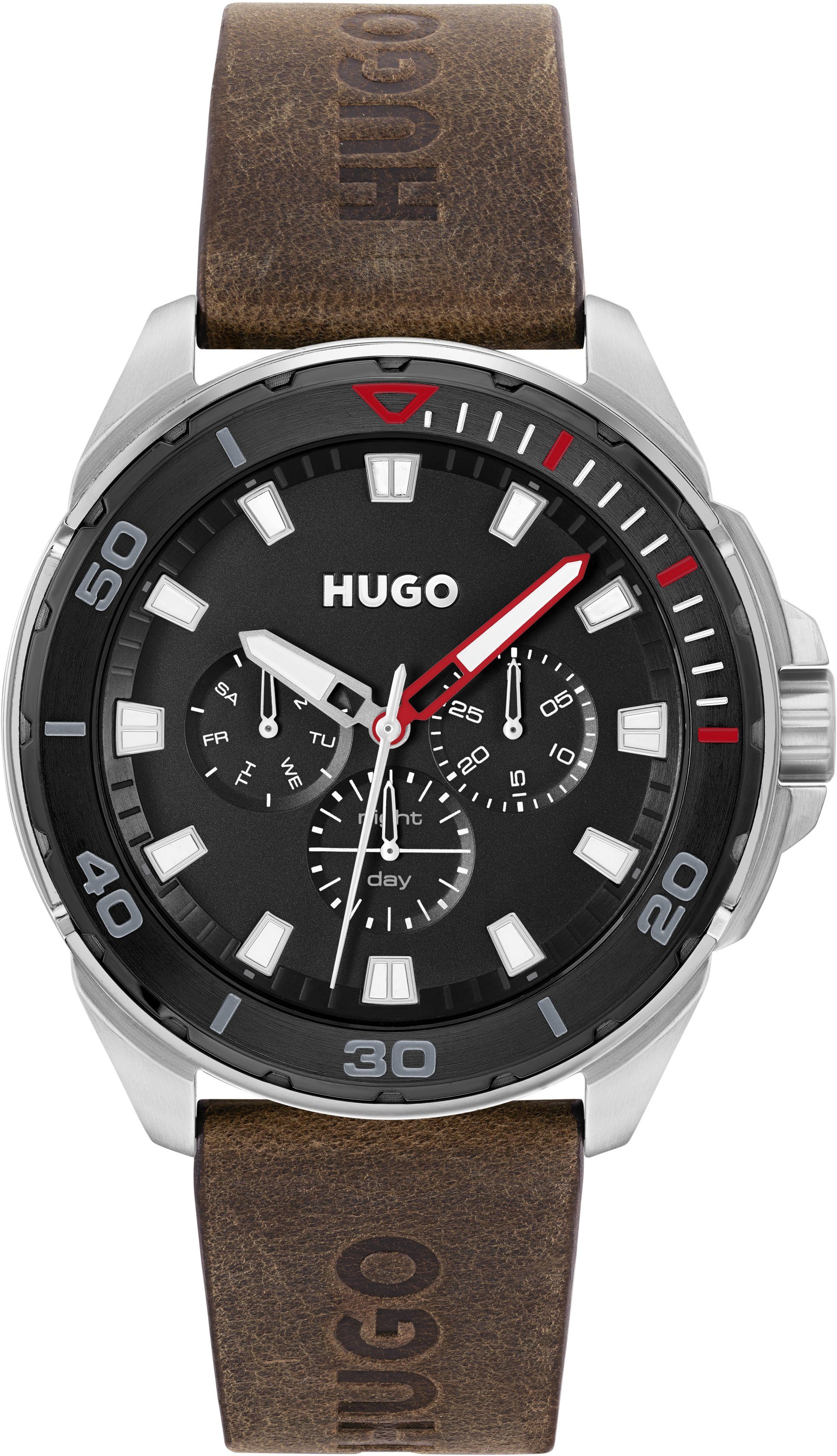 1530285 Multifunktionsuhr HUGO #FRESH,