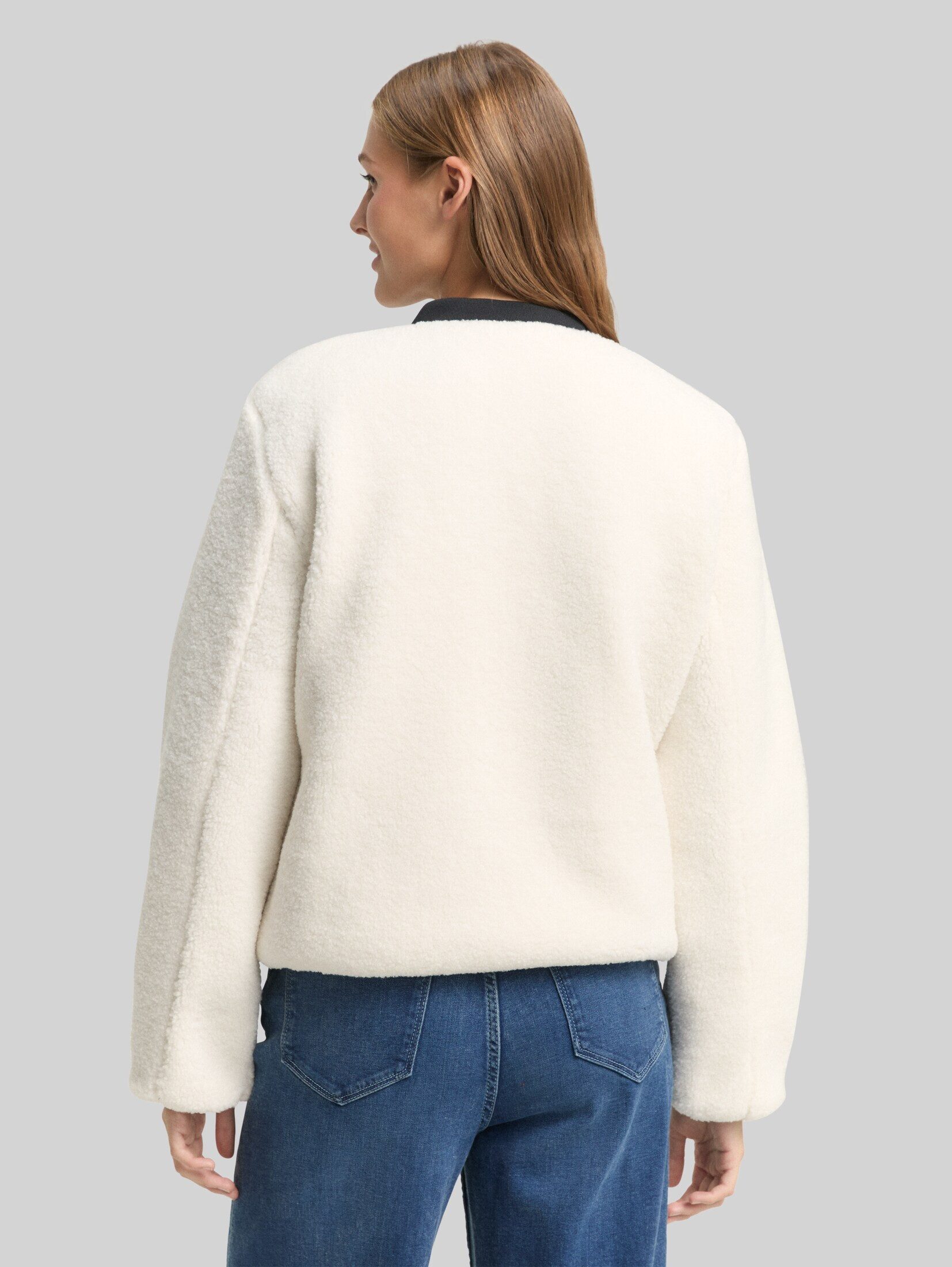 TOM TAILOR Denim Steppjacke Jacken Teddy Jacke mit Bomberkragen