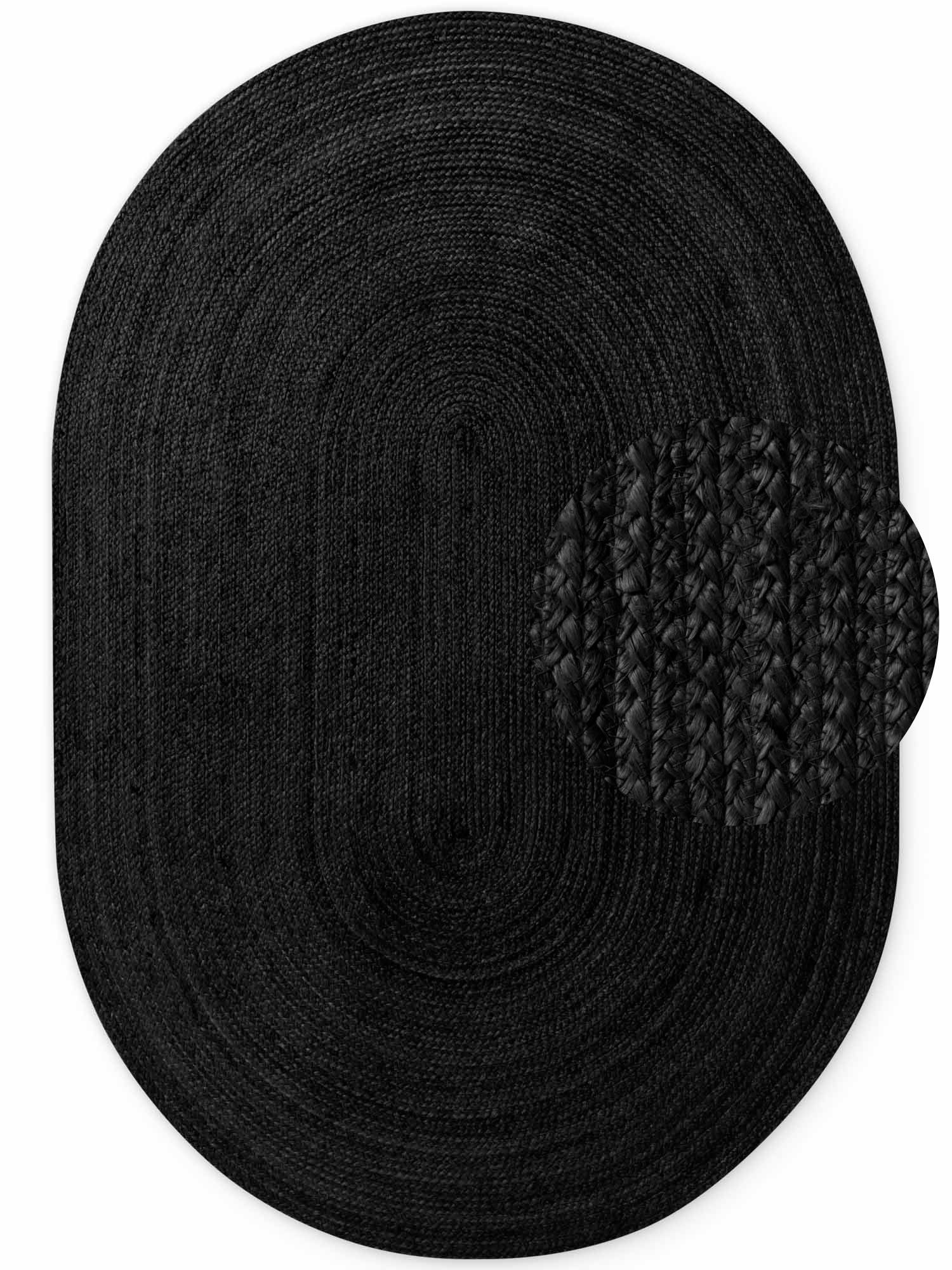 HANSE Home Teppich Rangpur Juteteppich, in rund und oval, oval, Höhe: 10 mm, handgewebt, 100% Jute, Natur, Wohnzimmer, Flur, Boho, Skandi