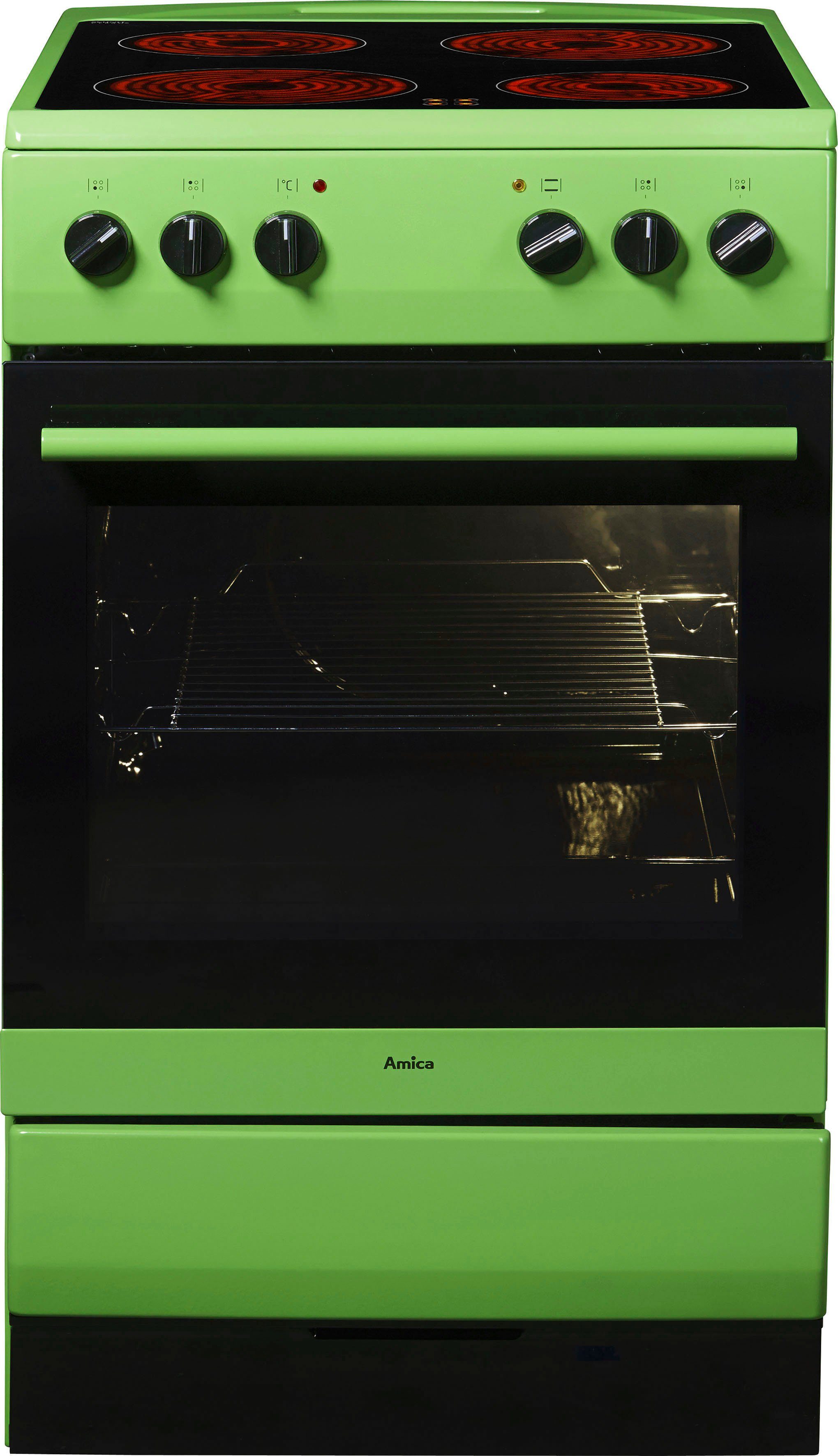 Amica Elektro-Standherd SHC 11508 G, Steam Clean