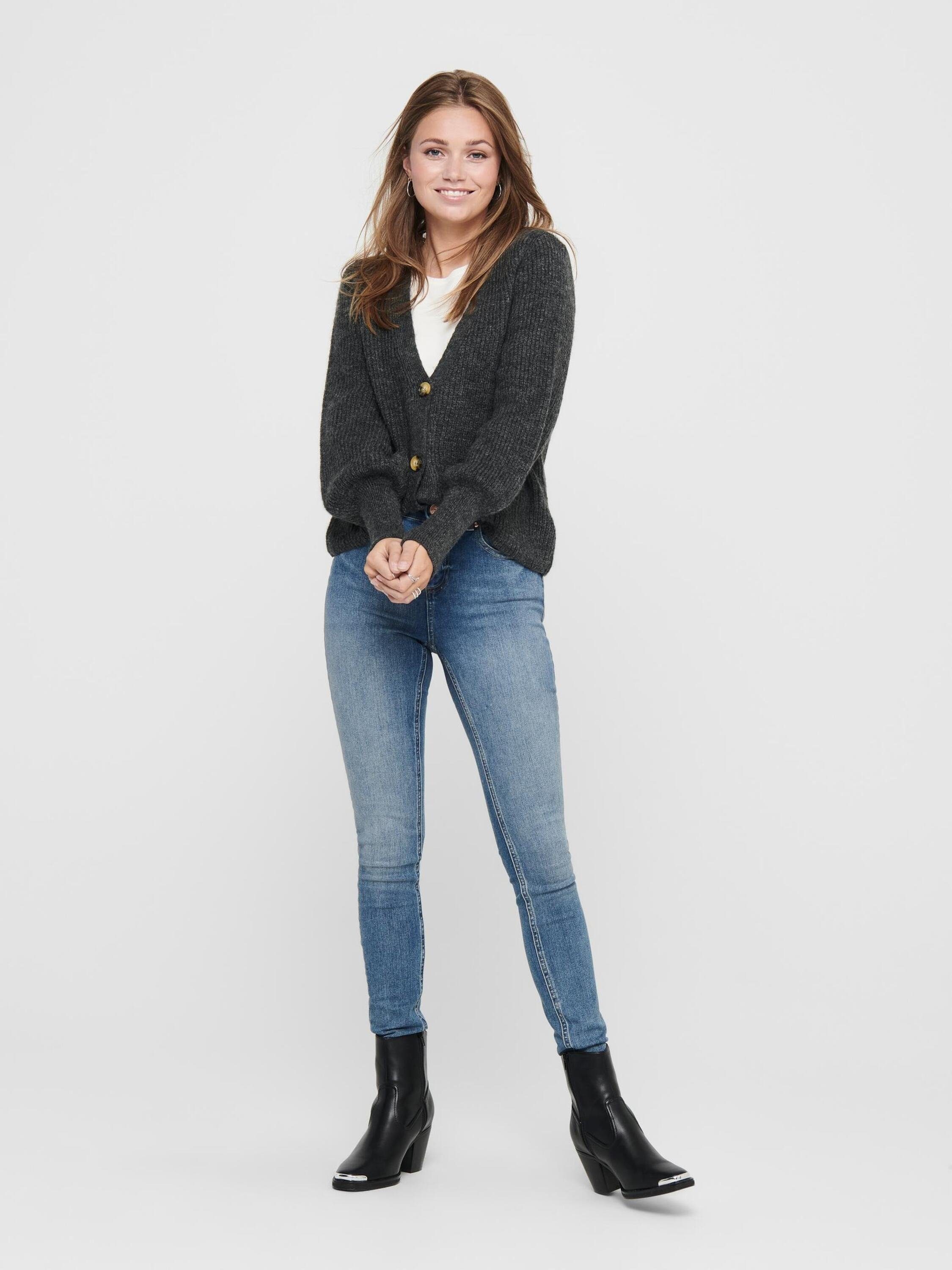 ONLY Strickjacke Clare (1-tlg) Plain/ohne Details – Bild 4 von 5