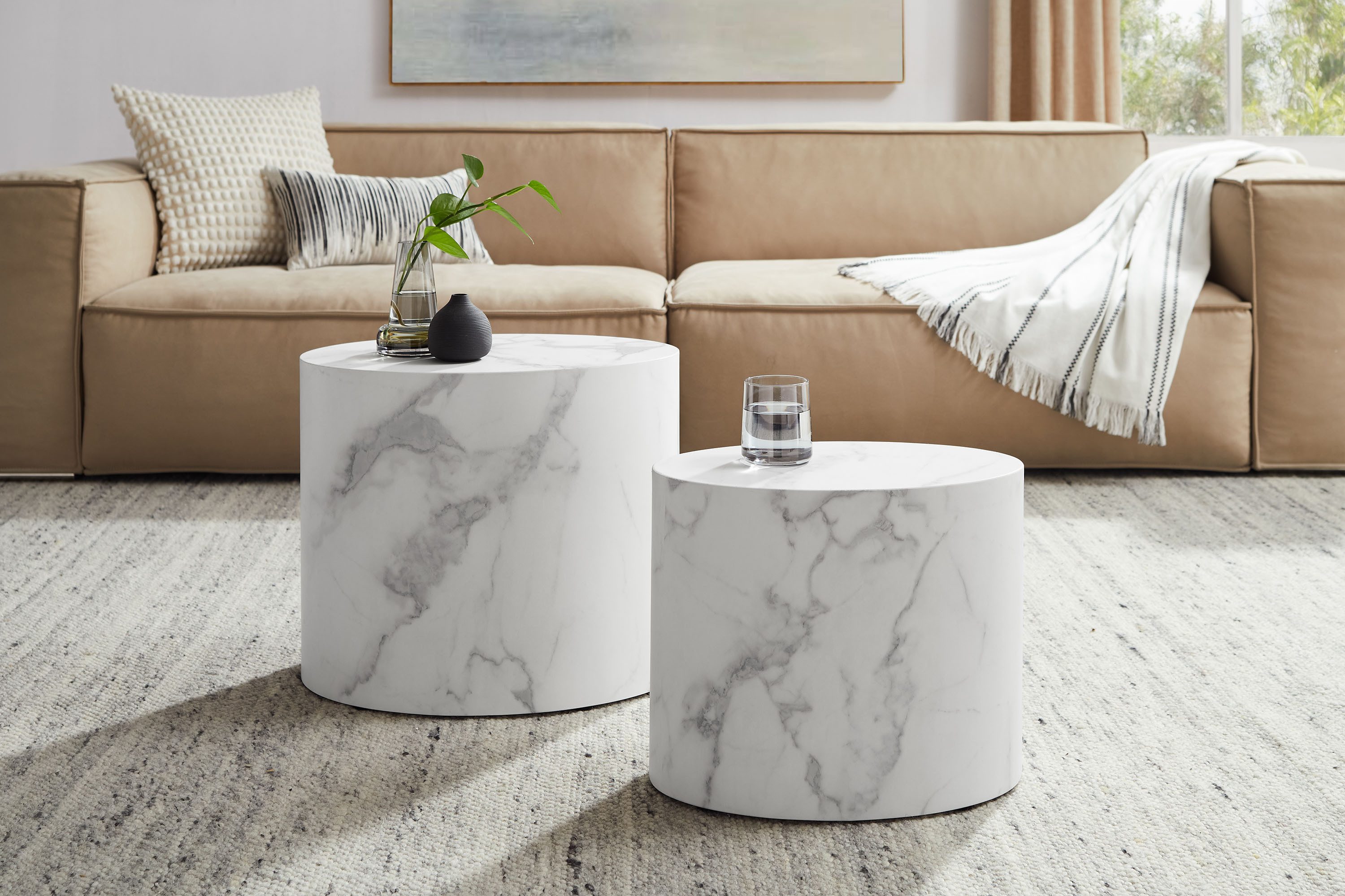 SalesFever Couchtisch Almeria Beistelltisch (Set, 2-St., günstig online kaufen