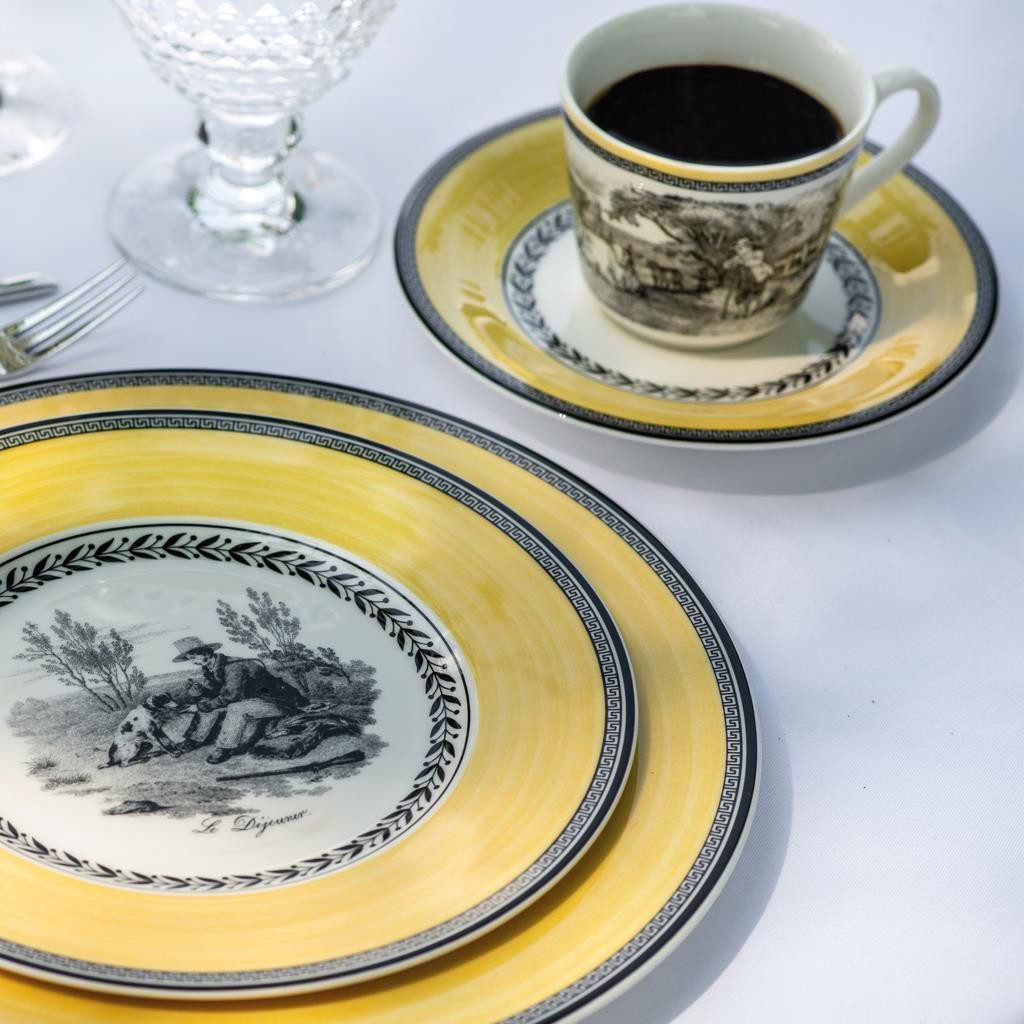 Villeroy & Boch Tasse Audun Ferme Kaffee- / Teetassen 150 ml 6er Set, 6-tlg., Porzellan