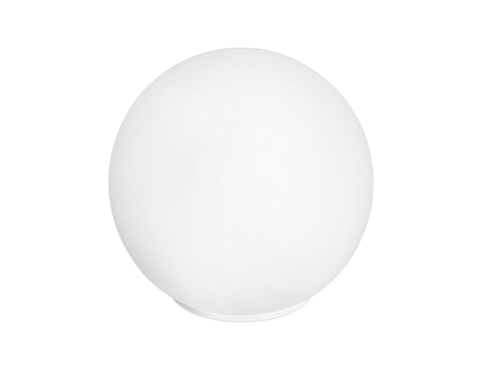 Luce Ambiente Design LED Nachttischlampe mit Glas-Kugel Lampenschirm, Ø 20cm, Dimmfunktion, LED wechselbar, Warmweiß, klein-e Kugel-Lampe, Tischlampe mit 3 Stufen-Dimmer E14 Leuchtmittel