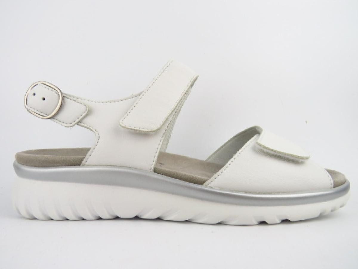 Semler Laura 30 mm Nappa weiss H Sandale