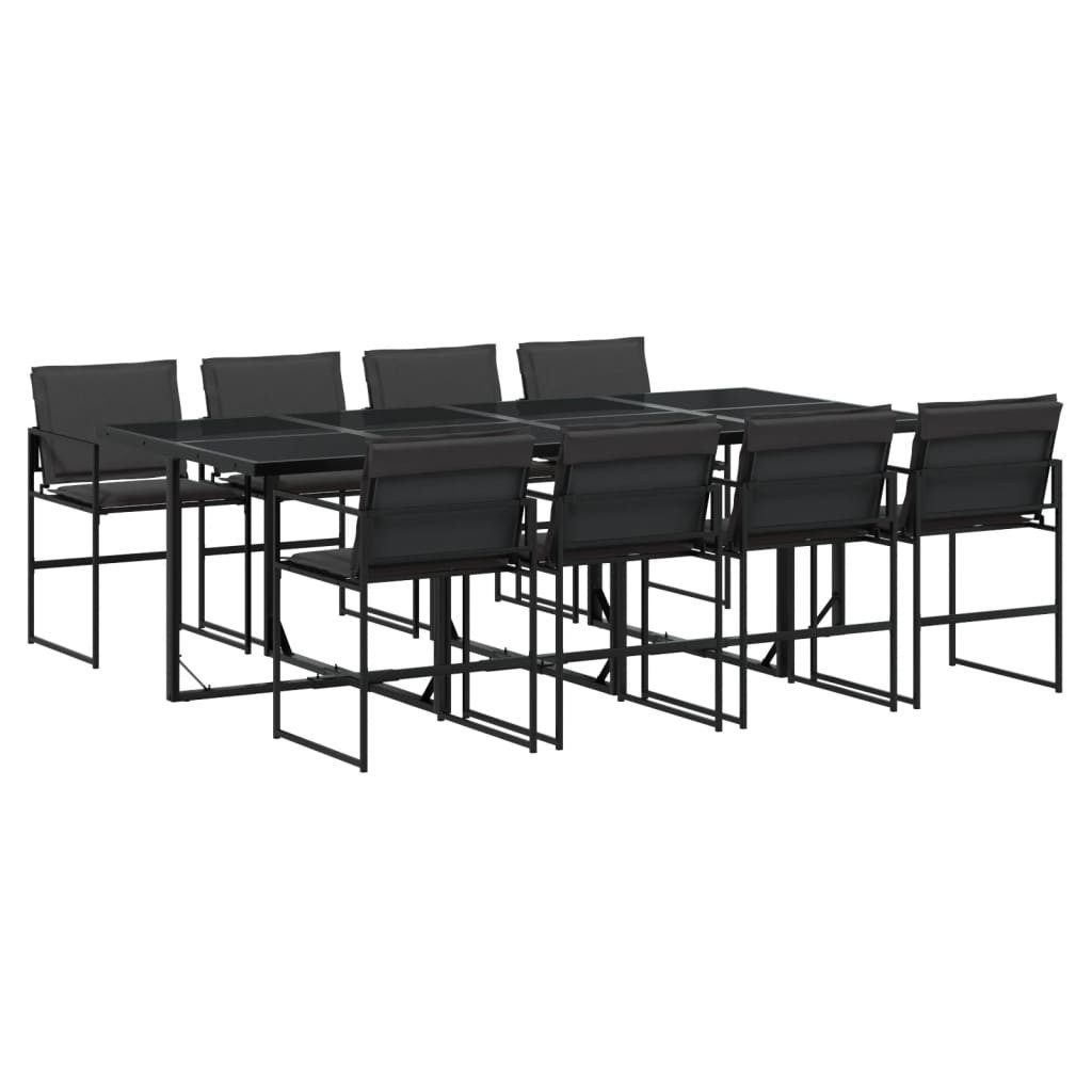 vidaXL Garten-Essgruppe 9-tlg. Garten-Essgruppe mit Kissen günstig online kaufen