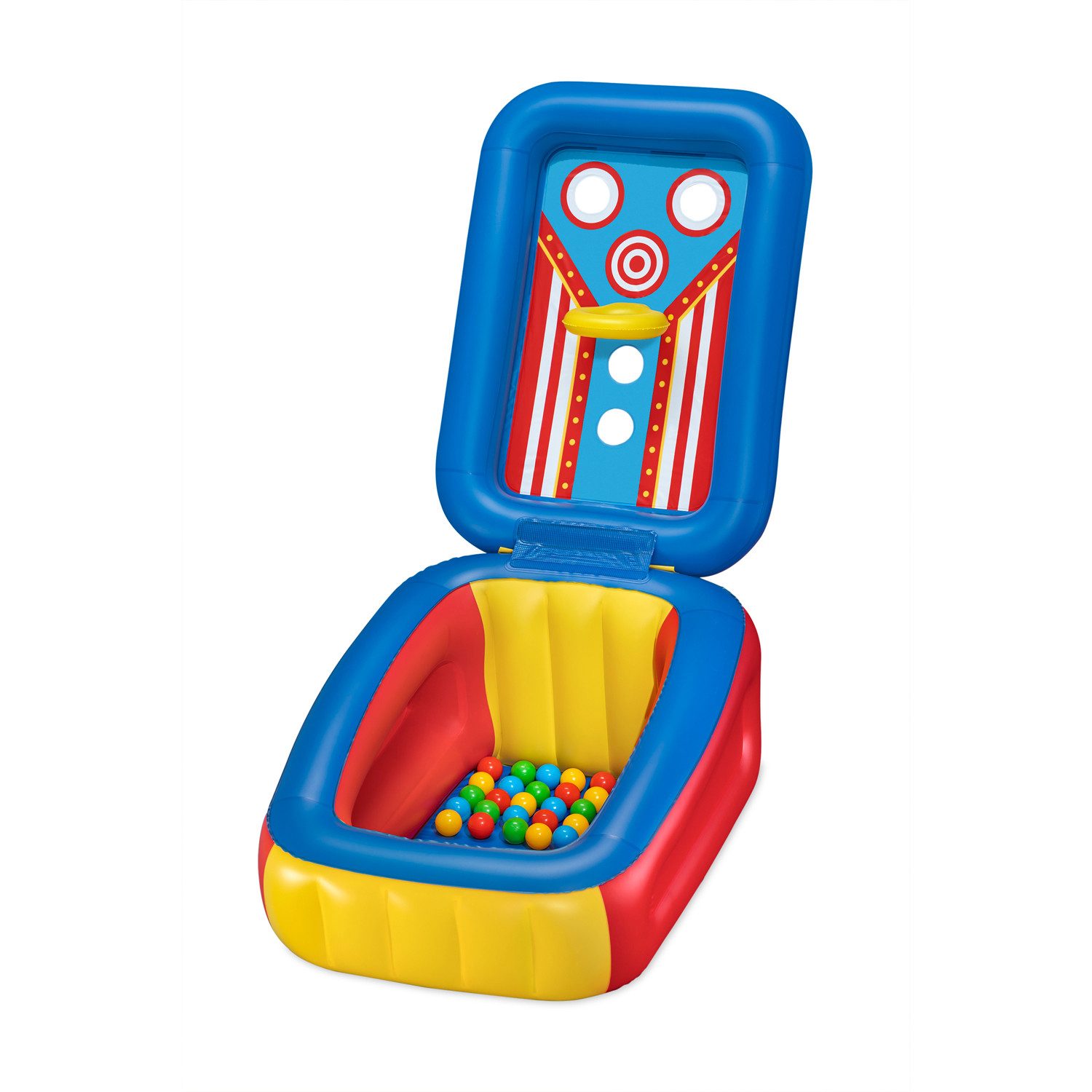 Aufblasbares Bällebad Multifunktional Flip 'n Toss™ 110 x 81 x 140 / 62 cm