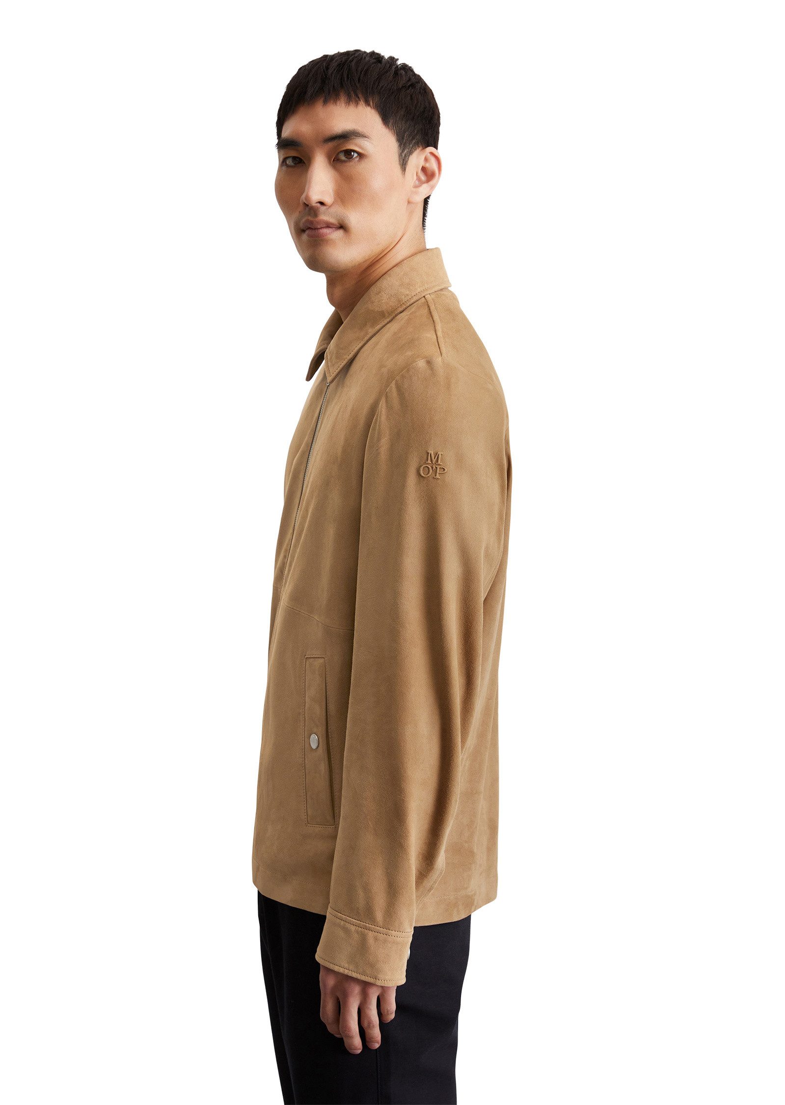 Marc O'Polo Lederjacke aus weichem Ziegenleder günstig online kaufen
