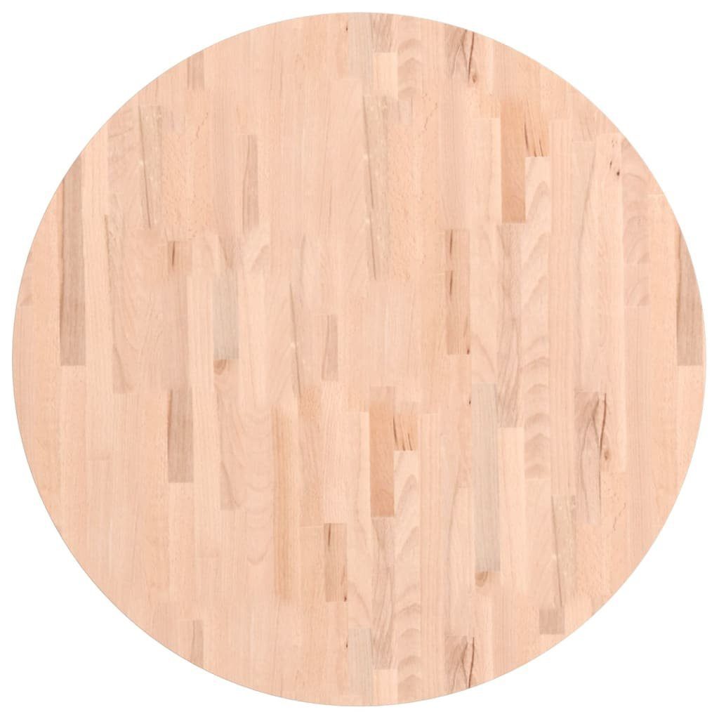 Rund cm Ø90x2,5 furnicato Buche Tischplatte Massivholz