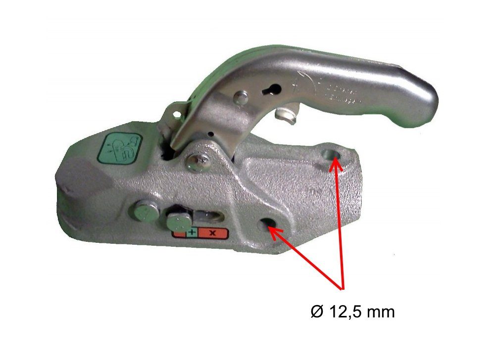 Knott Anhänger Knott Kugelkupplung K27-A 2700kg Ø 50 mm - Ausf. A - Bohrungen 12,5mm