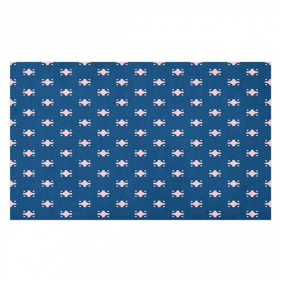 Outdoorteppich »Dekorative Polyester Bodenmatte mit rutschfesten Träger