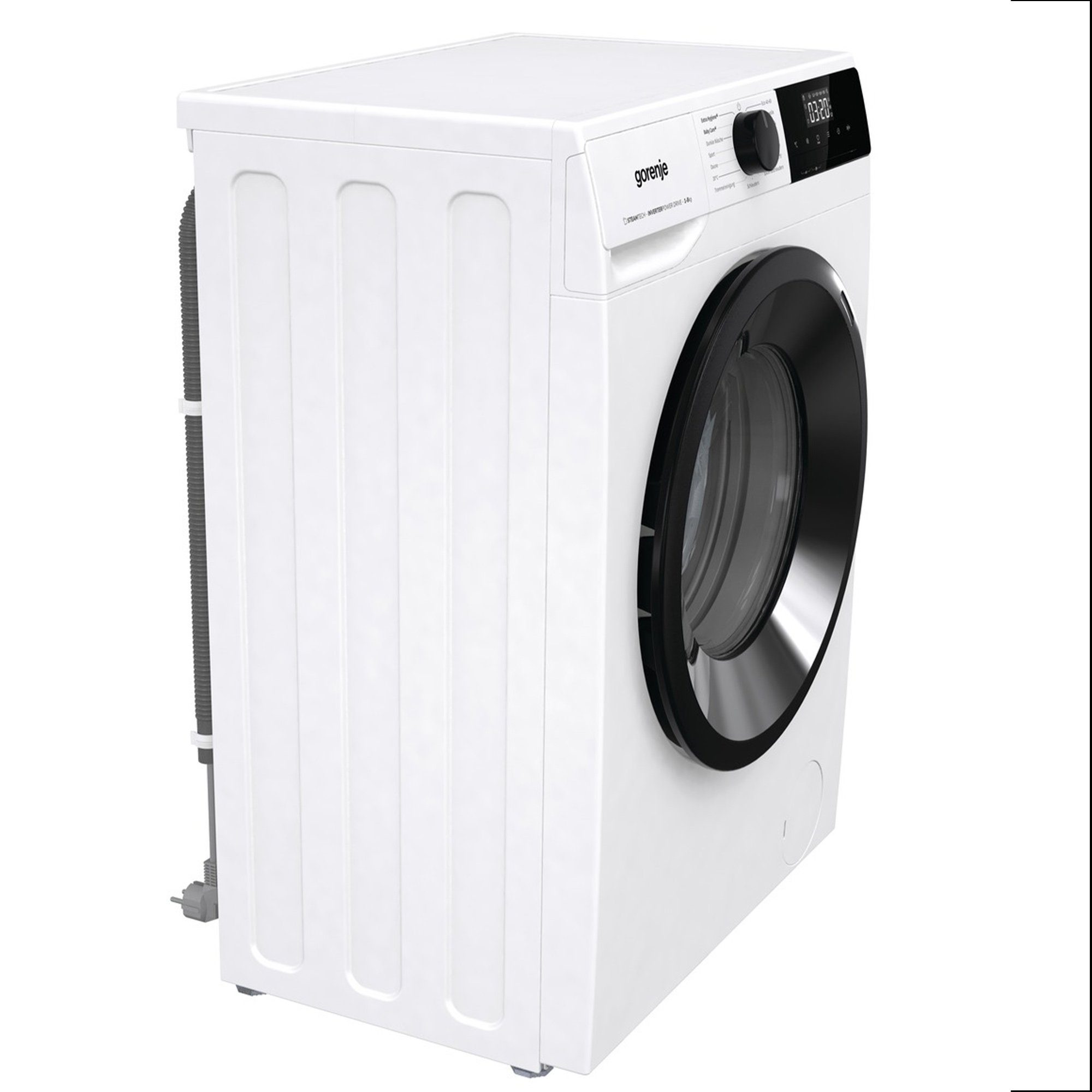 GORENJE Waschmaschine WNHPI84APS/DE, 8 kg, 15 RainDrop U/min, Dampffunktion, Trommel Totaler Programme, AquaStop, 1400