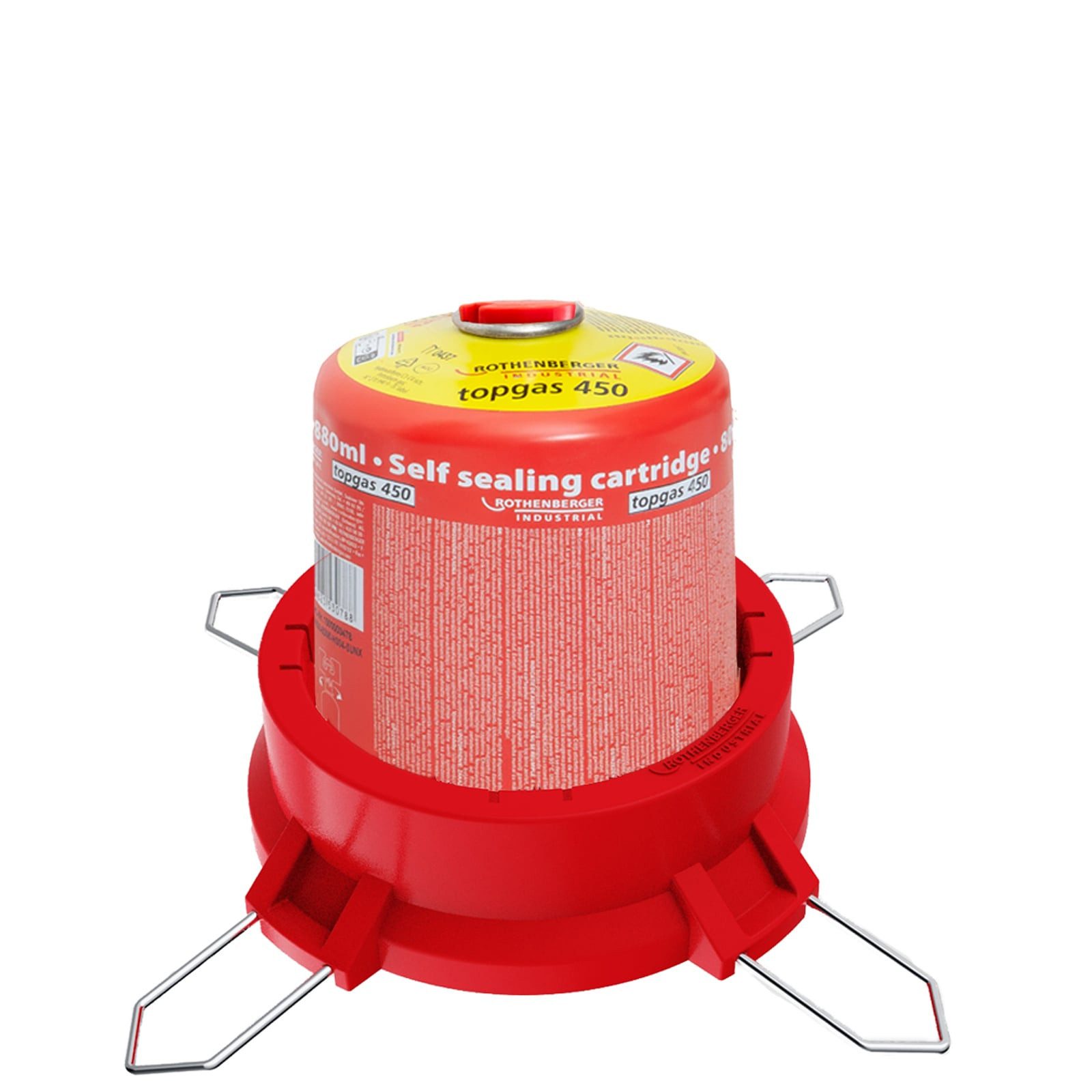 Rothenberger Industrial Beamer-Standfuß ROTHENBERGER Industrial Standfuß Kartuschenständer für Gaskartusche