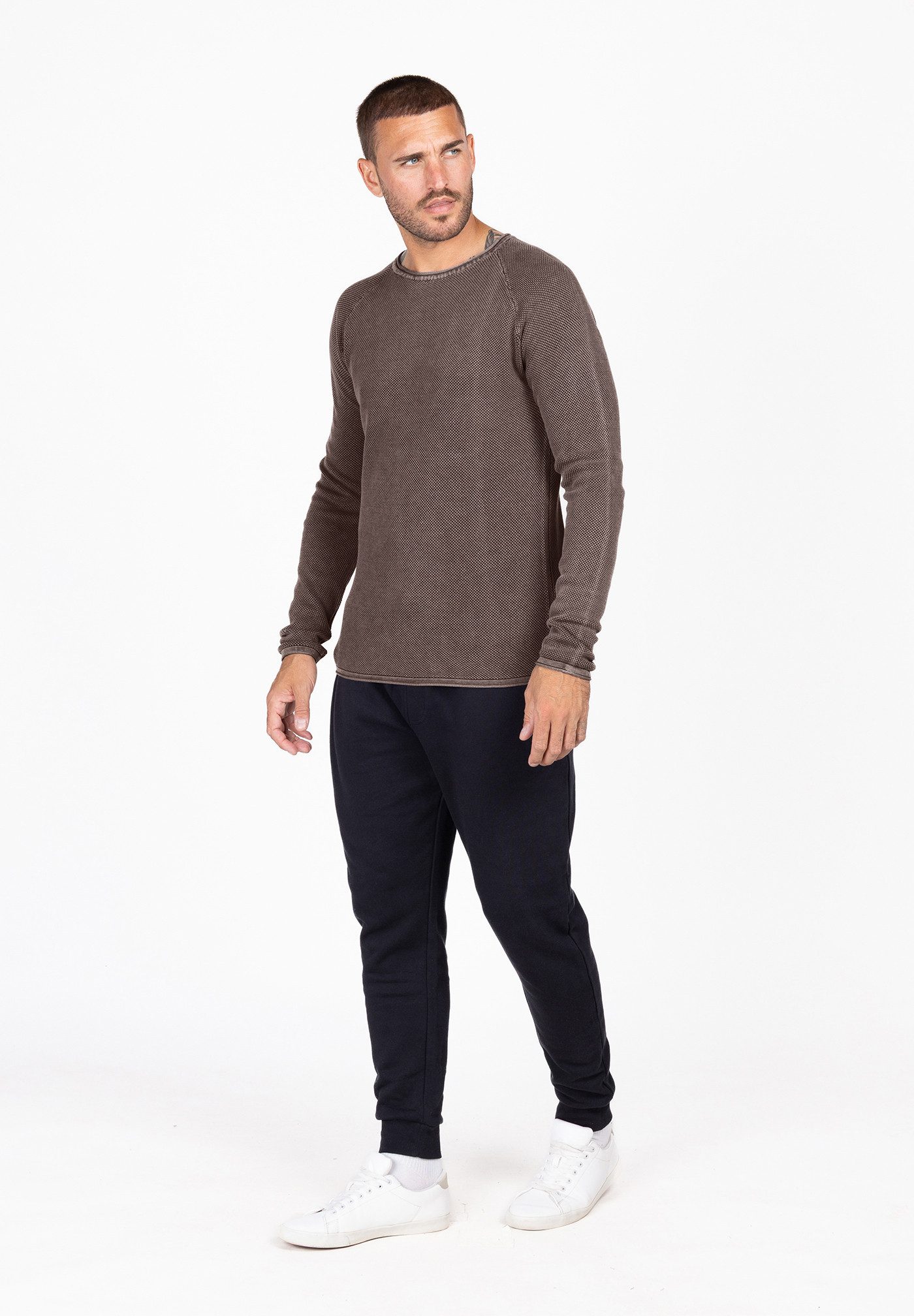 Key Largo Rundhalspullover MST THOMAS round neck (1-tlg) günstig online kaufen