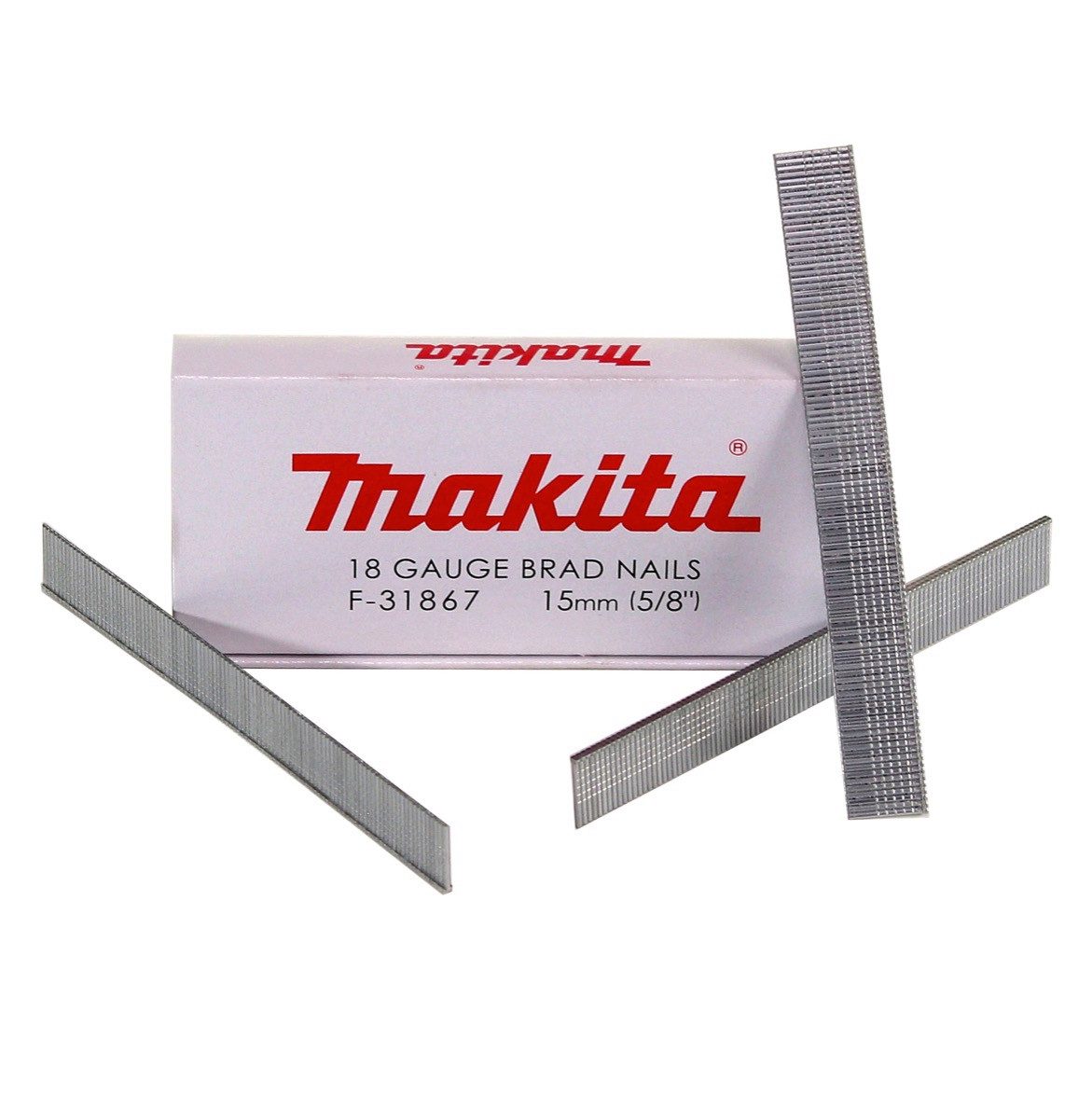 Makita Stauchkopfnagel Stauchkopfnagel Brads 15 mm 5000 Stück galvanisiert (F-31867) für M