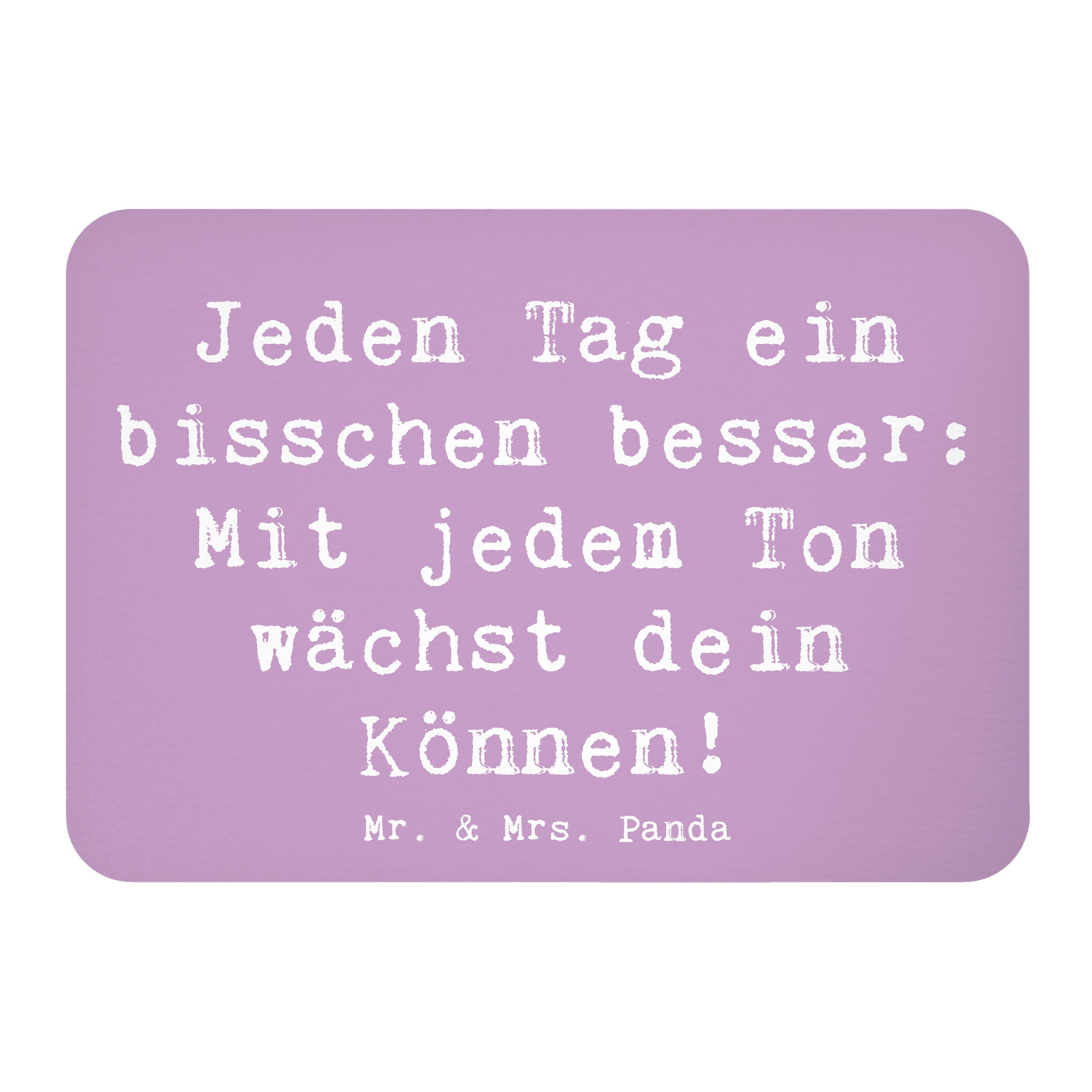 Magnet Spruch Ein neues Musikinstrument lernen - Lavendeltraum - Geschenk, Ü