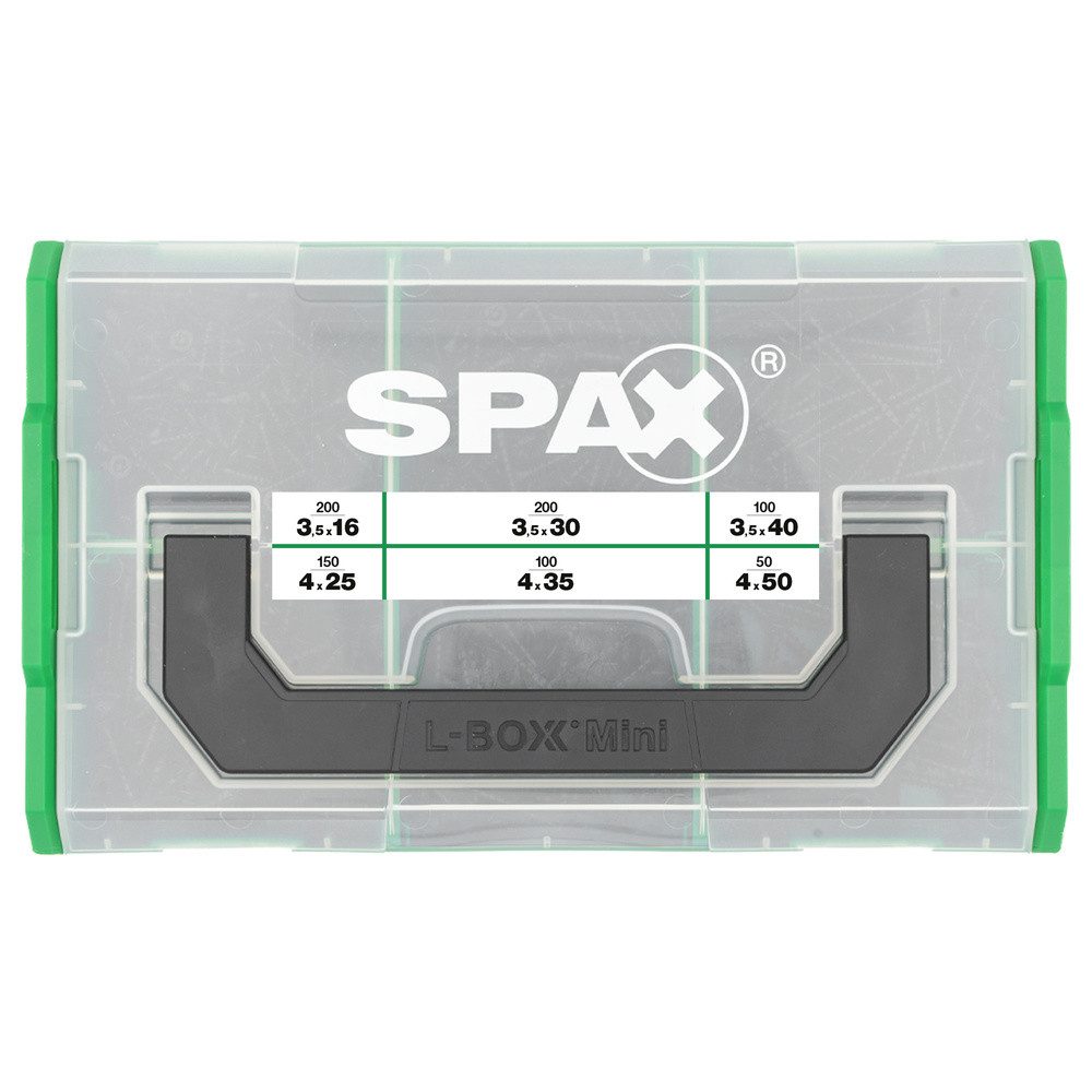 Thumbnail - SPAX Schrauben-Set SPAX L-BOXX Mini 5000009162029 Schrauben-Satz 1 St.