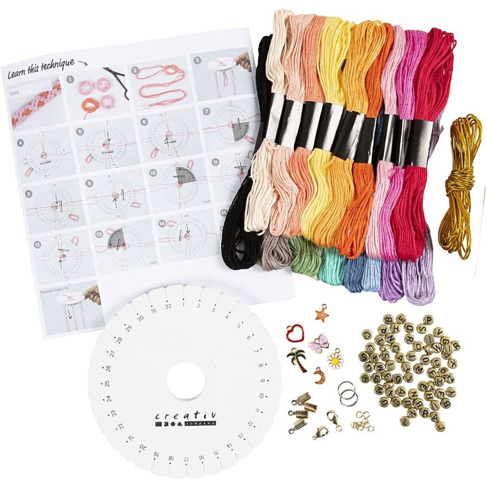 creativ company Kreativset Kumihimo, (Bastelset), DIY – Bild 3 von 5