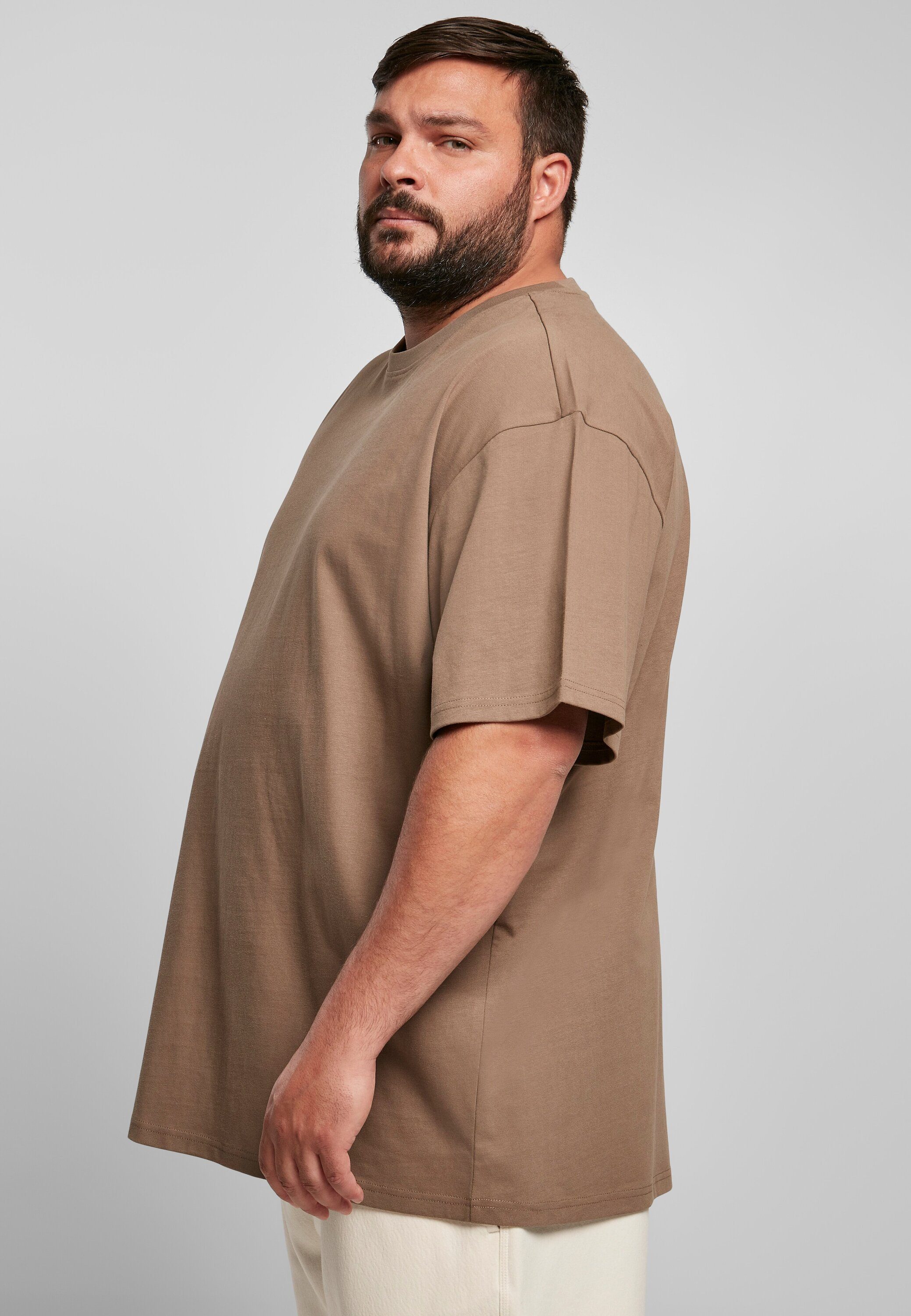 URBAN CLASSICS darkkhaki Herren Heavy (1-tlg) Oversized Tee T-Shirt
