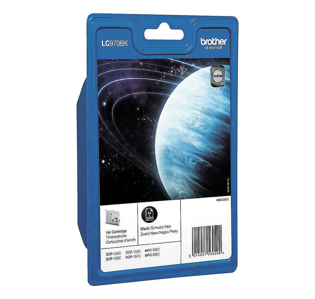 Brother LC-970BK Druckerpatrone schwarz (LC970BK) Tintenpatrone