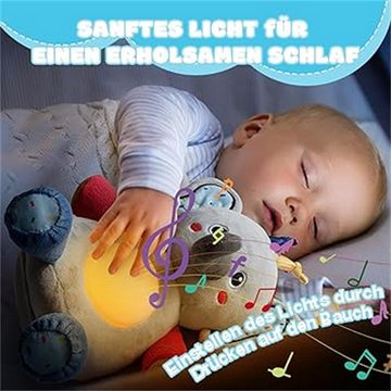 Bifurcation Plüschfigur Kinder-Einschlafhilfe-Plüschtier mit Nachtlicht und 90 Schlafliedern