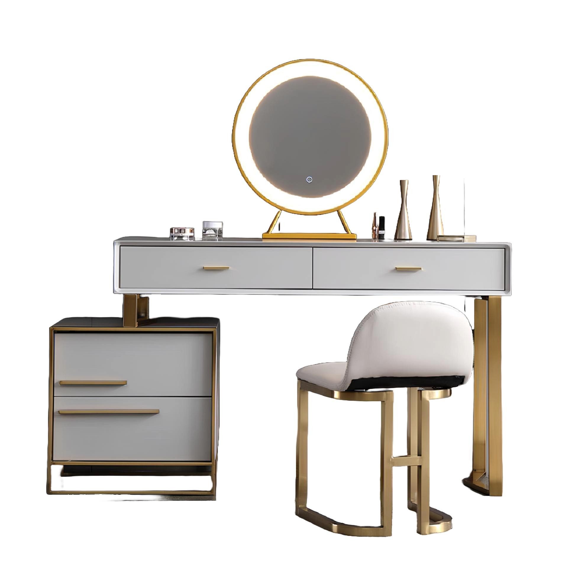 Schminktisch Modern Schminktisch Spiegel Schlafzimmer Kosmetik Tisch