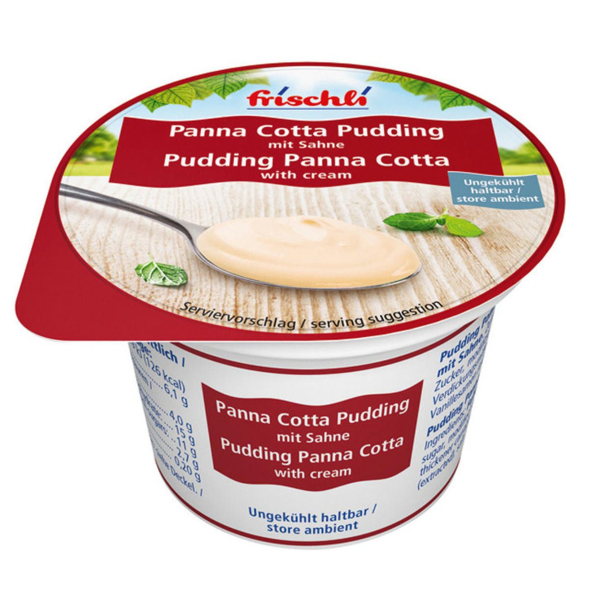 frischli Süßigkeit, Frischli Sahnepudding Panna Cotta 85g