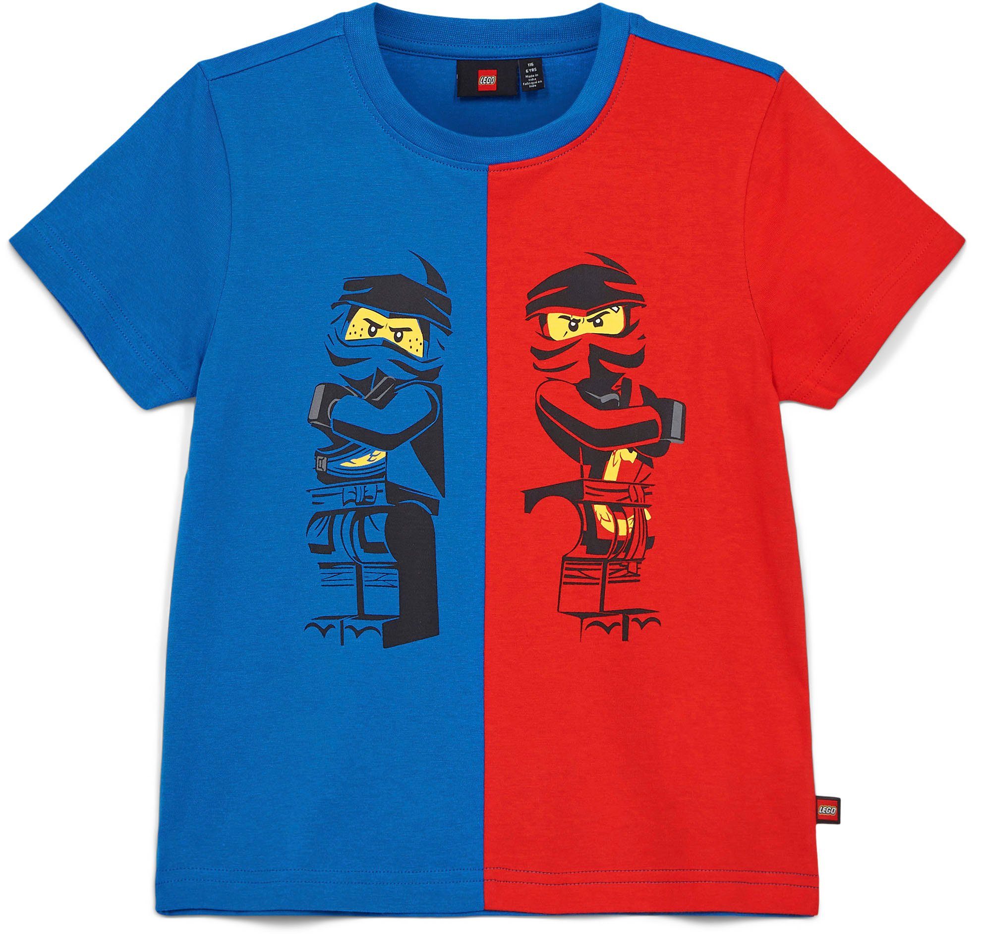 mit Wear T-Shirt coolem Frontprint LEGO® Duo-Motto