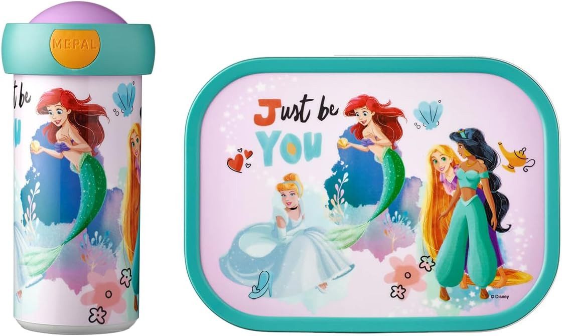 Mepal Lunchbox Lunch-Set für Kinder mit Becher & Box, 300 ml + 750 ml, Spülmaschinenfest, BPA-frei, ideal für Schule oder unterwegs