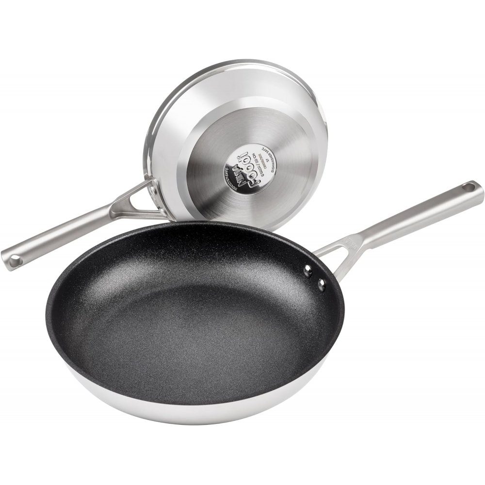 NINJA Сковороды-Set C62000EU ZEROSTICK - 2-teiliges Жаровниset - edelstahl, Edelstahl