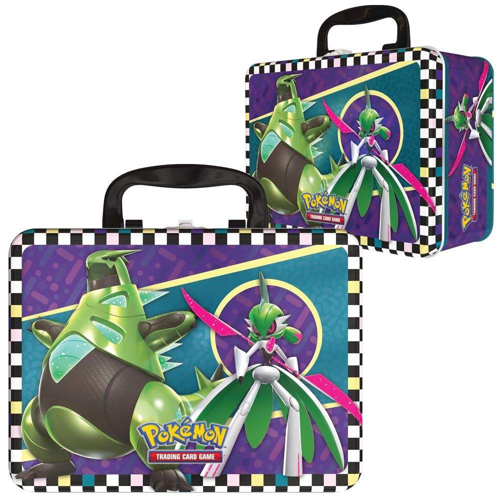 POKÉMON Sammelkarte Sammel-Koffer Brüllschweif & Eisenkrieger Pokemon Karten deutsch