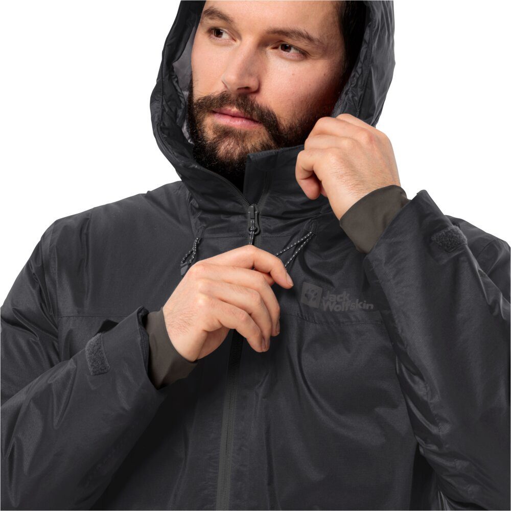 Jack Wolfskin Winterjacke Winter-Daunenjacke Cyrox 2-Lagen Down (winddicht, wasserabweisend)