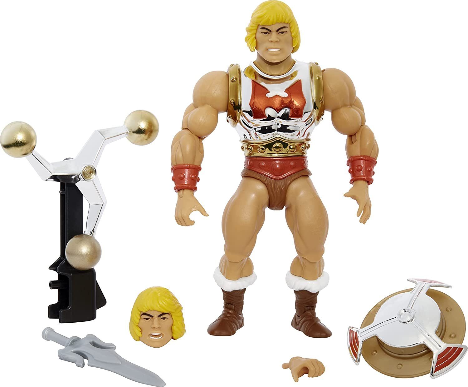 Mattel® Actionfigur Masters of the Universe - Flying Fists He-Man Deluxe Spielset - 14 cm