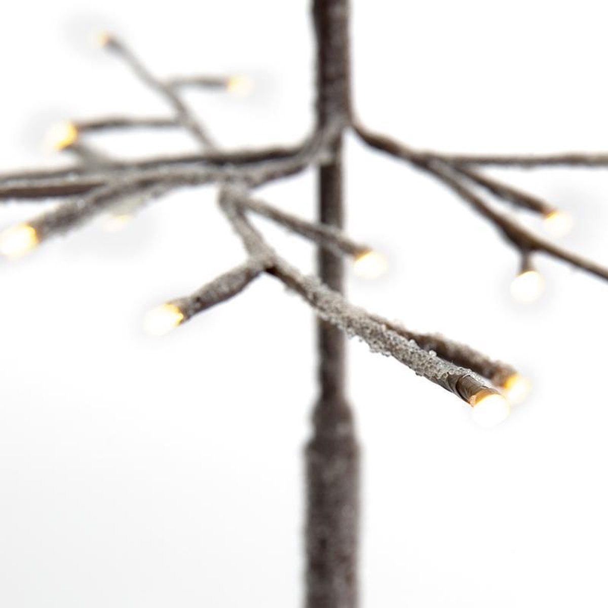 Kaemingk LED Baum Lumineo Kiefer schneebedeckt, LED fest integriert, Warmweiß