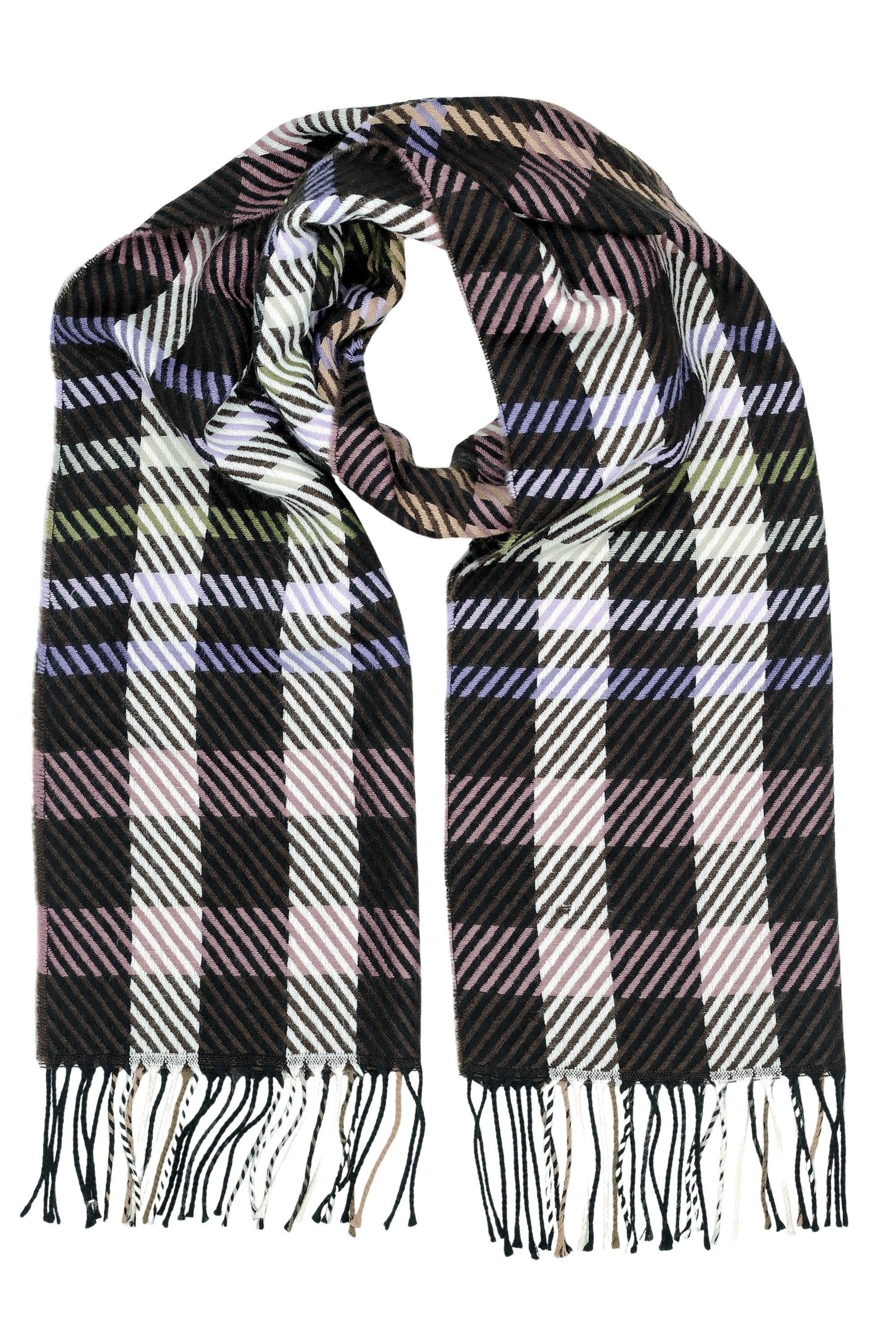 COLLEZIONE ALESSANDRO Wollschal Elegant, (1-St), moderner Karoschal, Made i günstig online kaufen