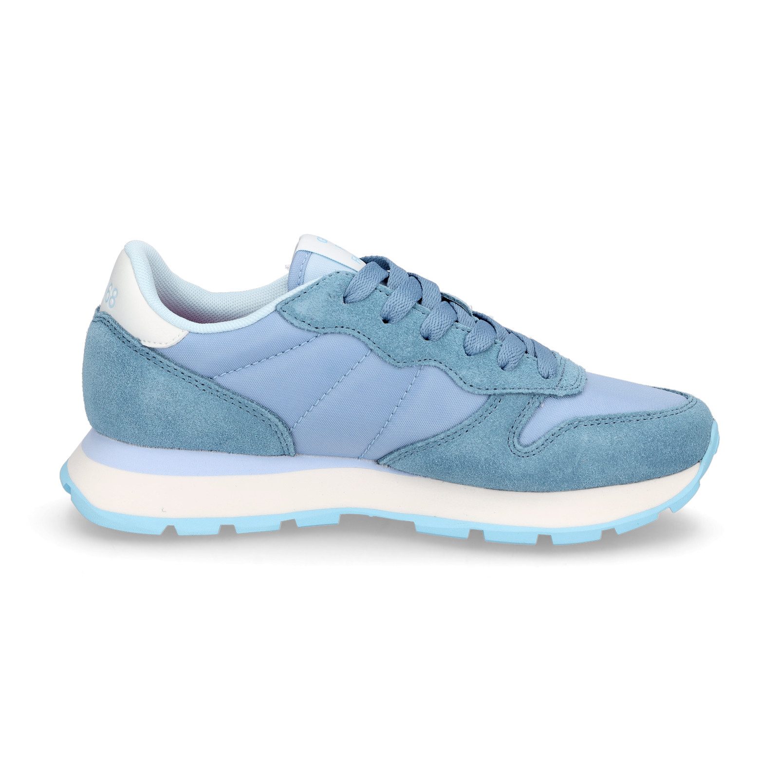 SUN 68 Sun68 Damen Sneaker Ally Solid Nylon blau Sneaker