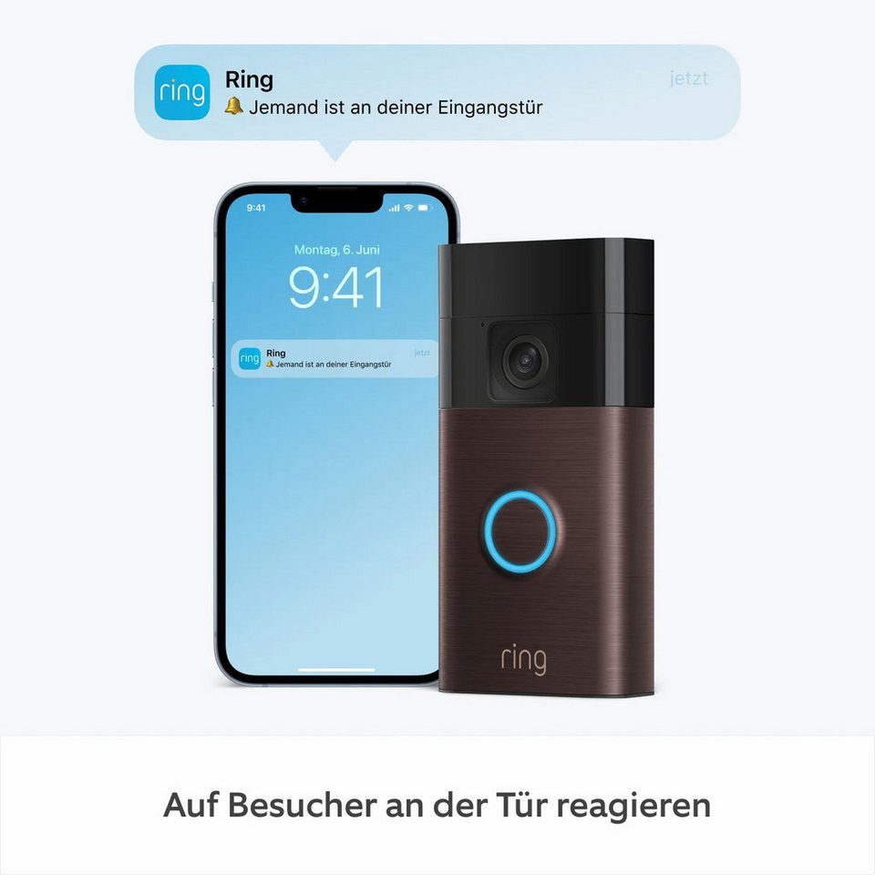Ring Smart Home Türklingel Akku-Videotürklingel – Bild 4 von 4