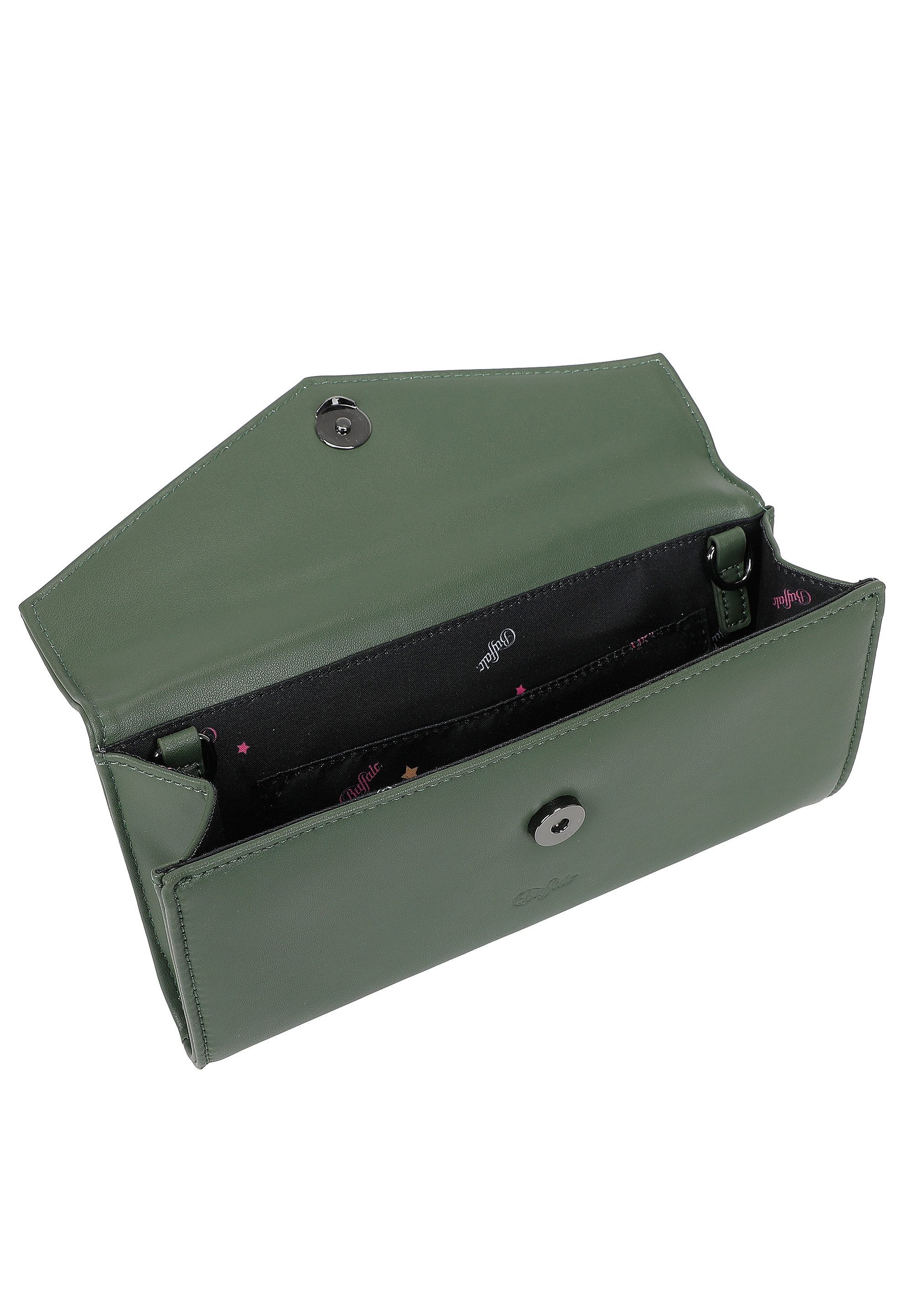 Buffalo Clutch Secco, with removable shoulder chain