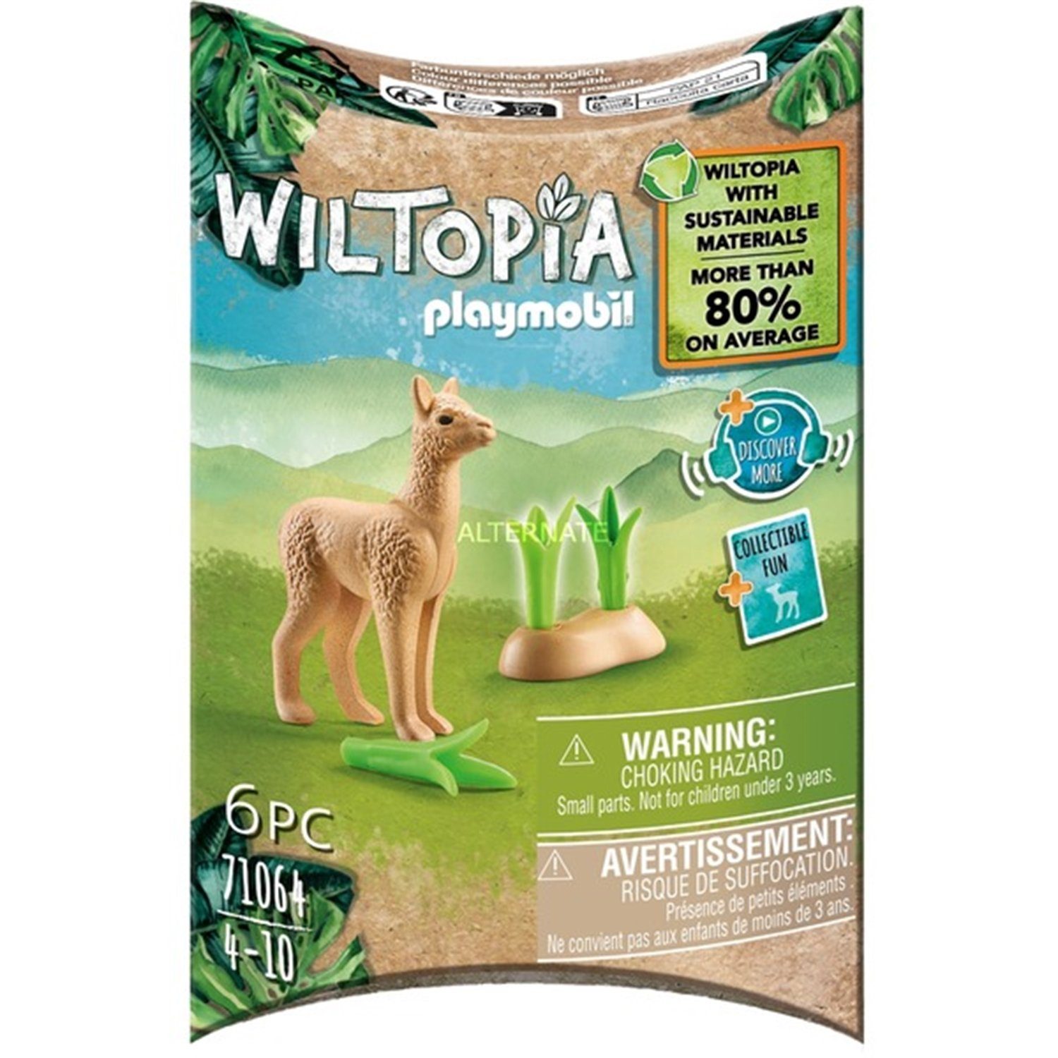 Playmobil® 71064 Wiltopia Junges Alpaka Konstruktions-Spielset günstig online kaufen