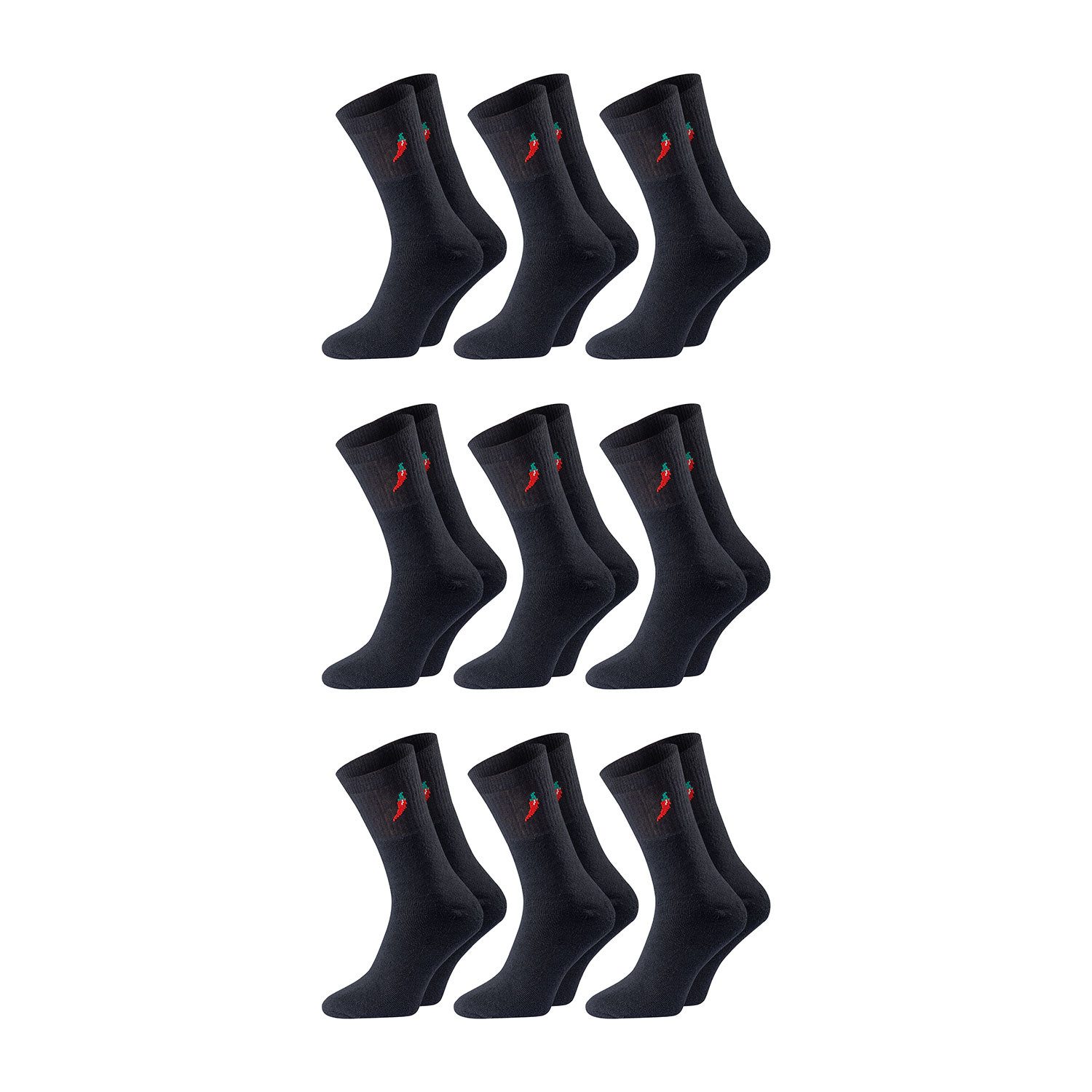 Chili Lifestyle Strümpfe Tennis Sport, 9 günstig online kaufen