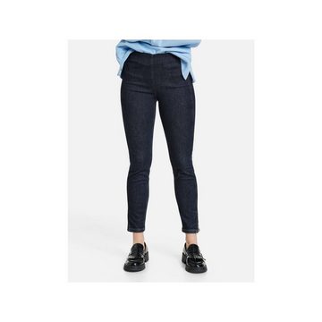 GERRY WEBER 5-Pocket-Jeans dunkel-blau (1-tlg)