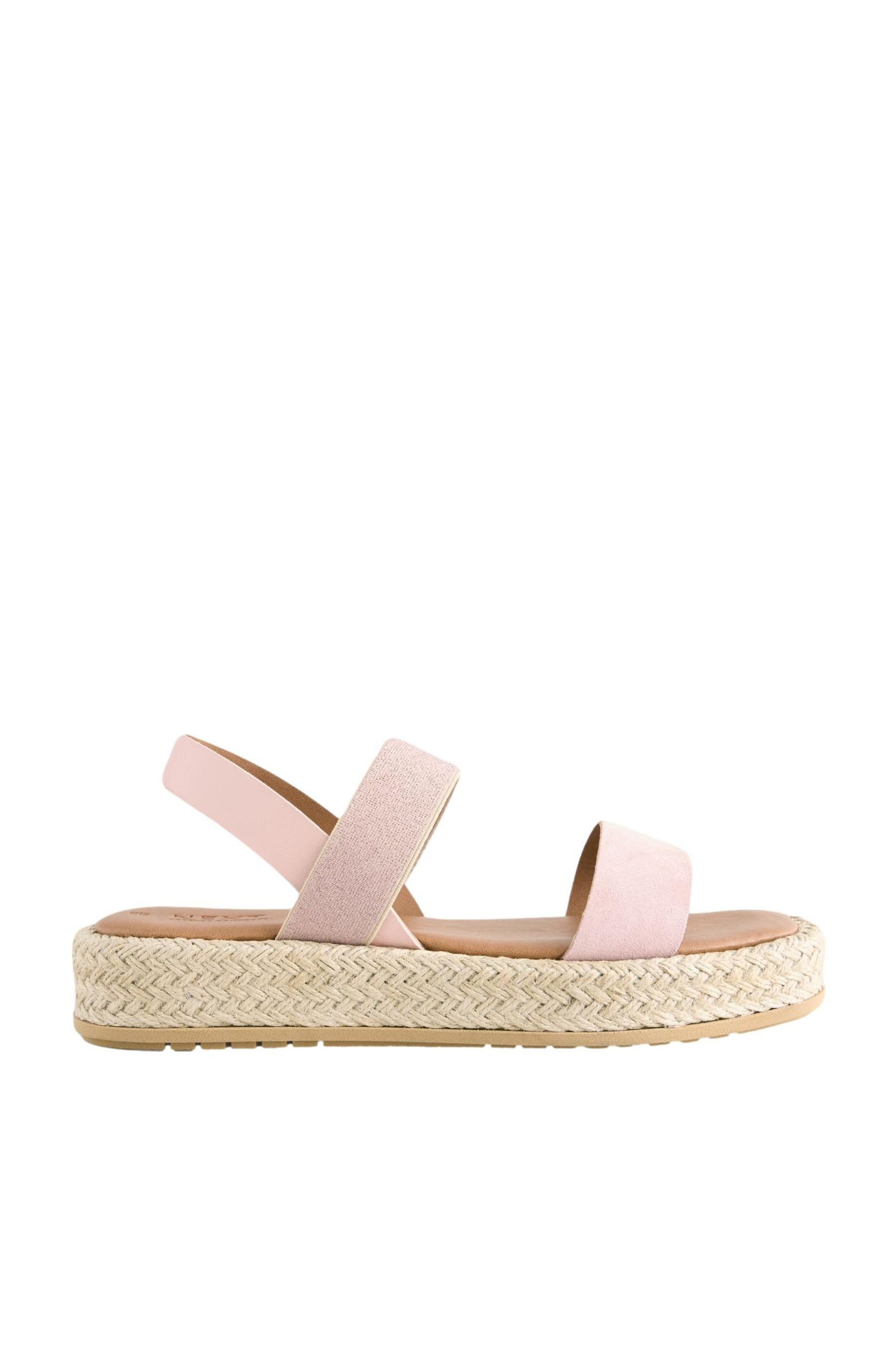 Next Forever Comfort Plateausandalen aus Bast günstig online kaufen