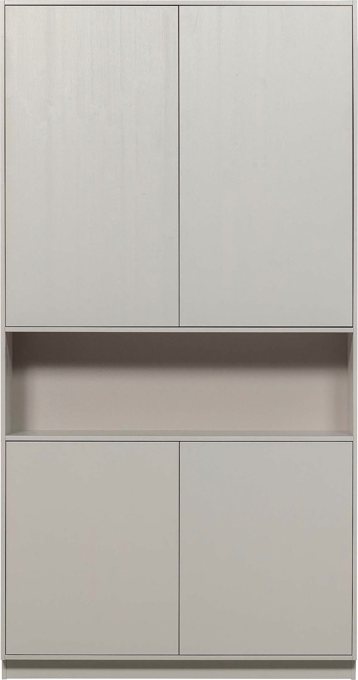 WOOOD Buffet Finca mit Push-to-Open-System, Höhe 210 cm x Breite 110 cm