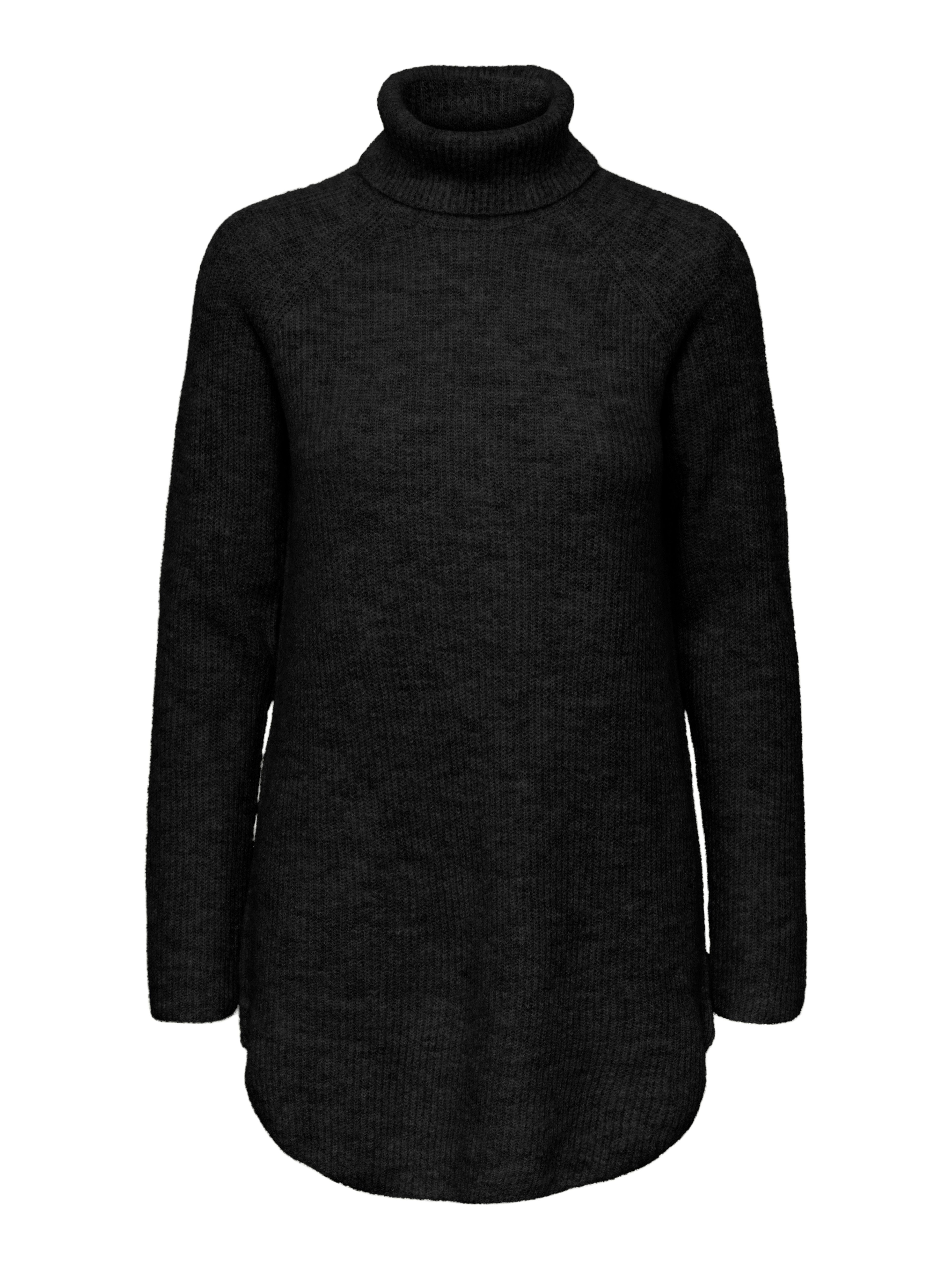 Rollkragenpullover PCELLEN LS LONG KNIT NOOS BC