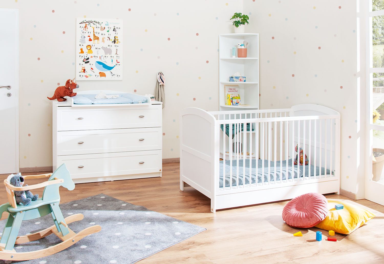 Pinolino® Babymöbel-Set Kinderzimmer-Set 'Laura' breit, 2-tlg.