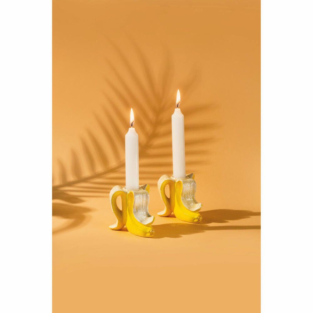 Donkey Products Kerzenhalter Banana Romance 2er Set
