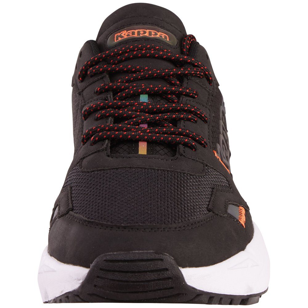 Kappa Sneaker - mit reflektierenden Details black-coral