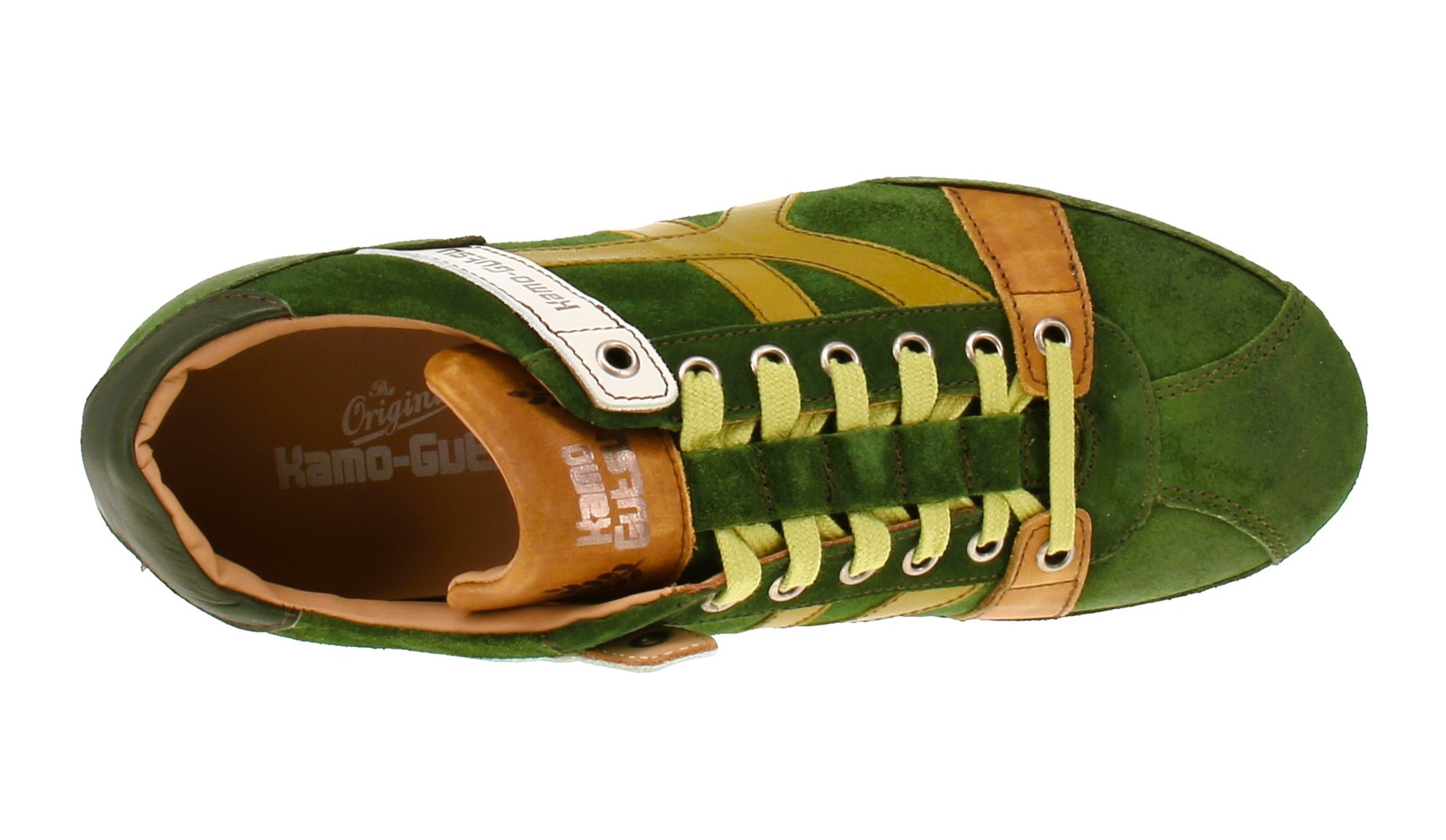 Kamo-Gutsu Kamo Gutsu TIFO-044 - Herren Freizeitschuhe - Verde-Oil-Prato Sneaker