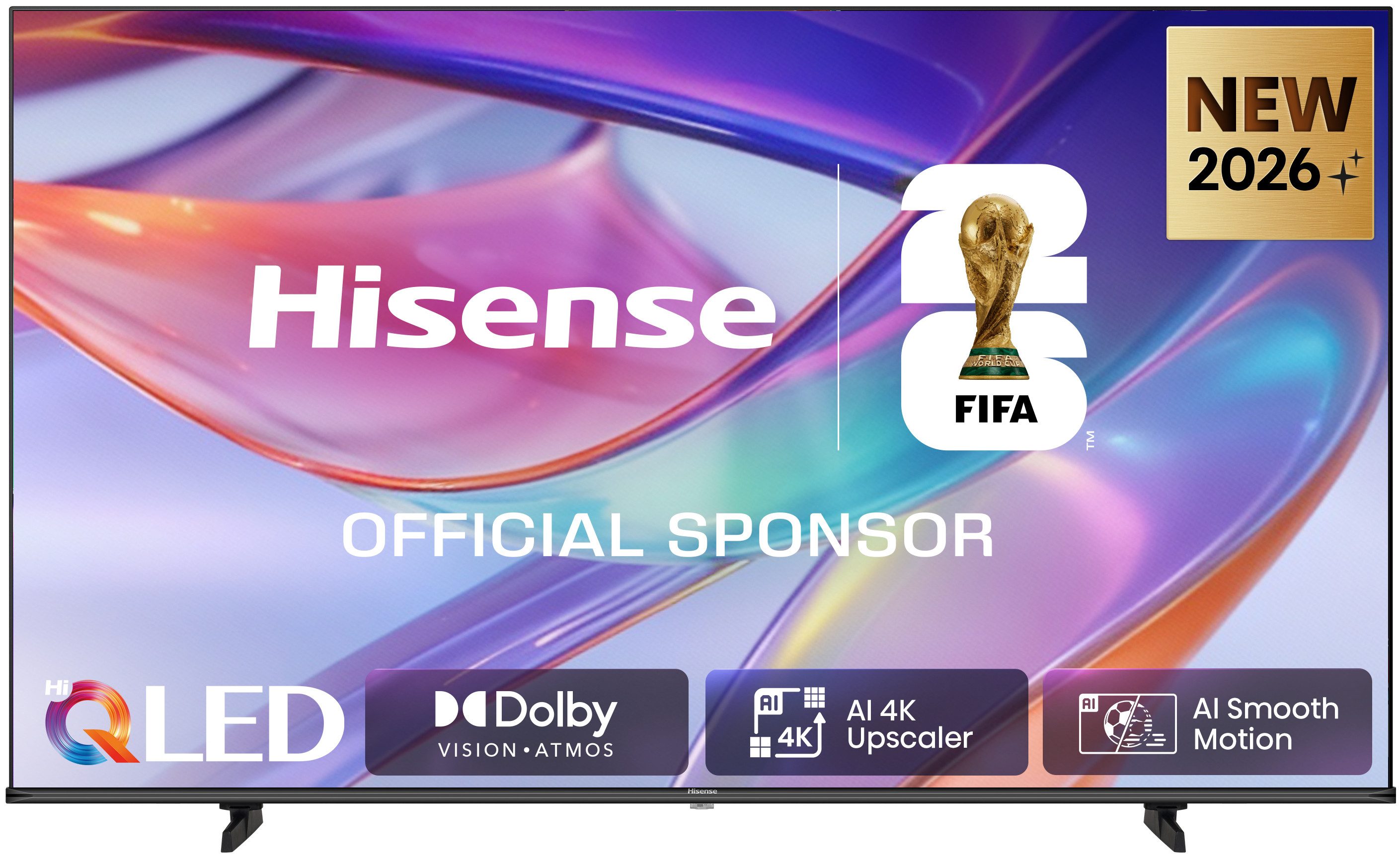 Hisense 58E7S QLED-Fernseher (146 cm/58 Zoll, 4K Ultra HD, Smart-TV)